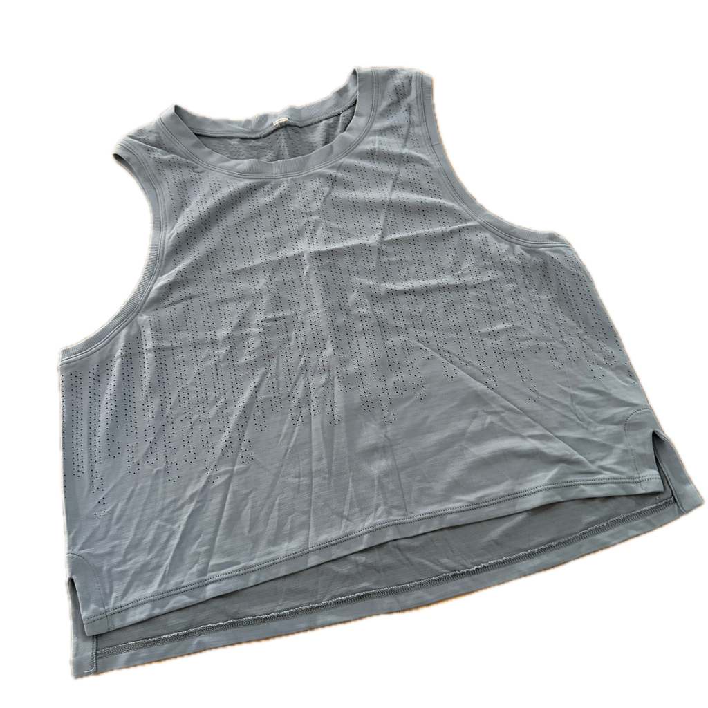 Tank Lululemon talla 10 azulita tela Silverscent®