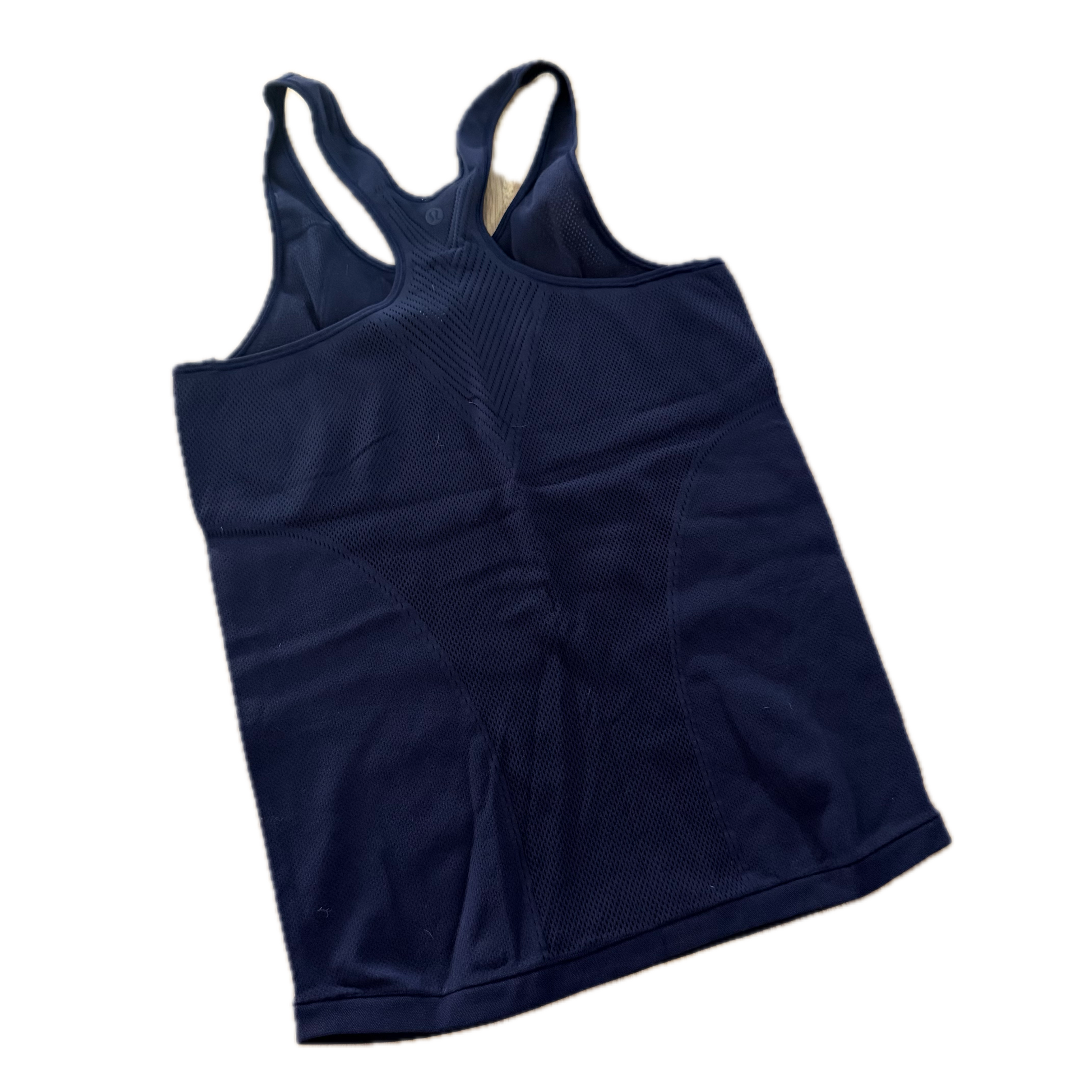 Tank Lululemon talla L azul marino tela Silverescent®
