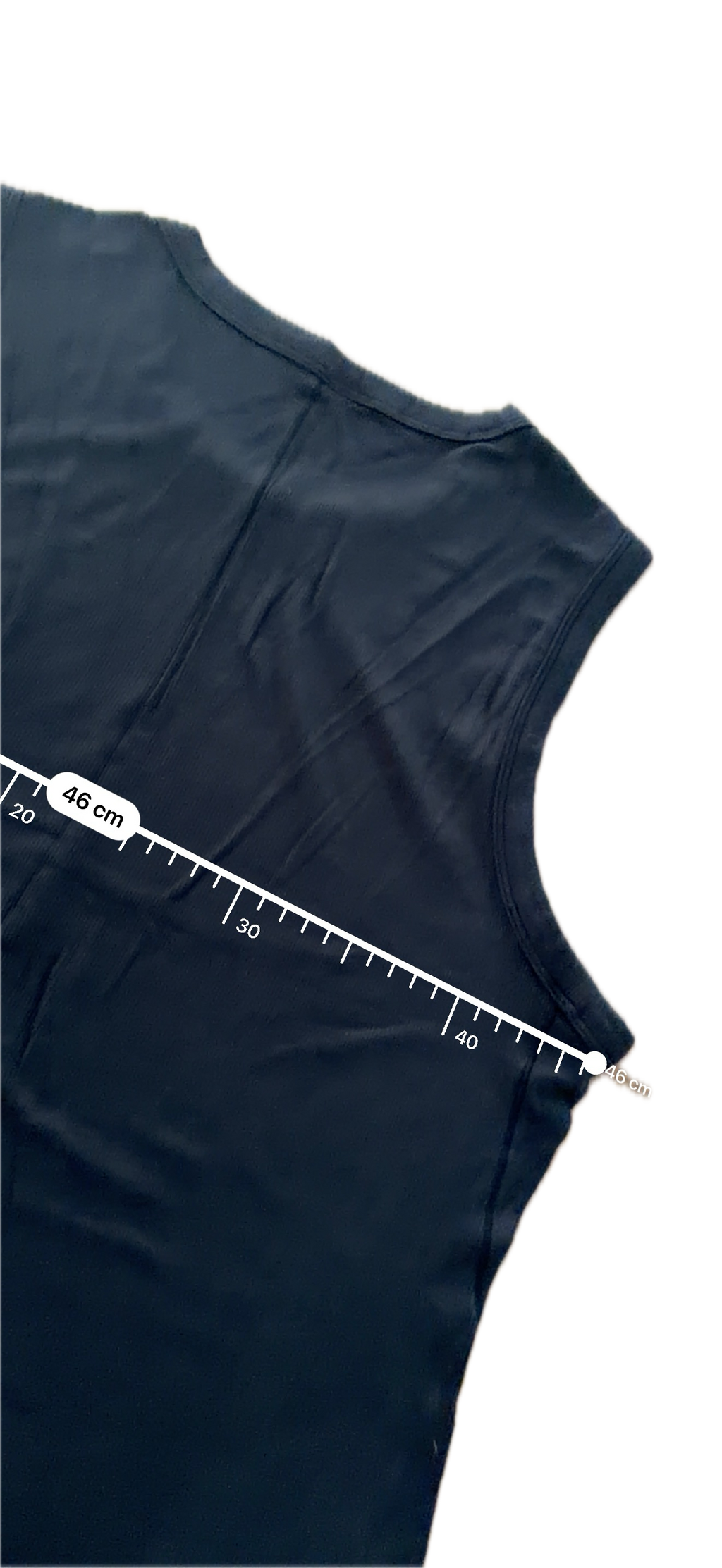 Tank Lululemon talla 10 negra tela Vitasea®