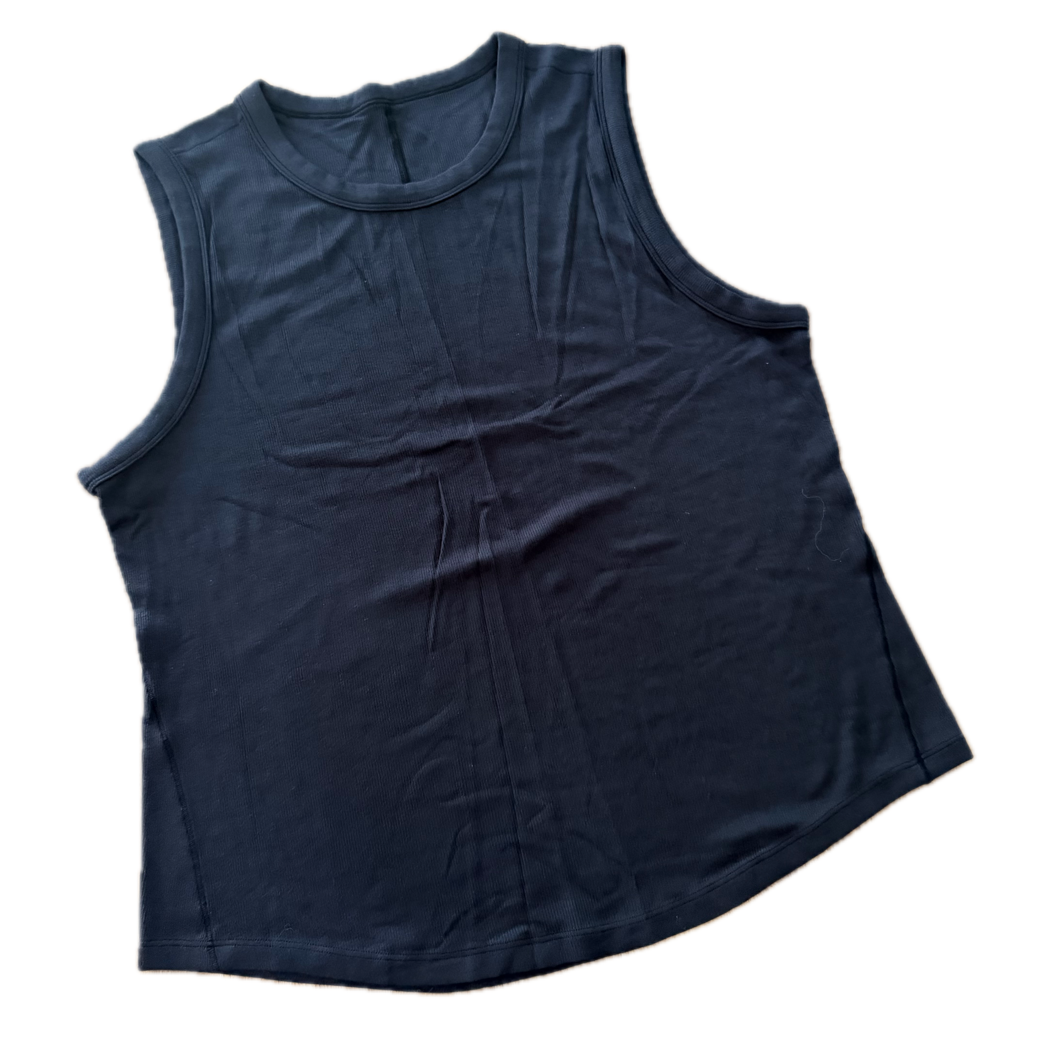 Tank Lululemon talla 10 negra tela Vitasea®