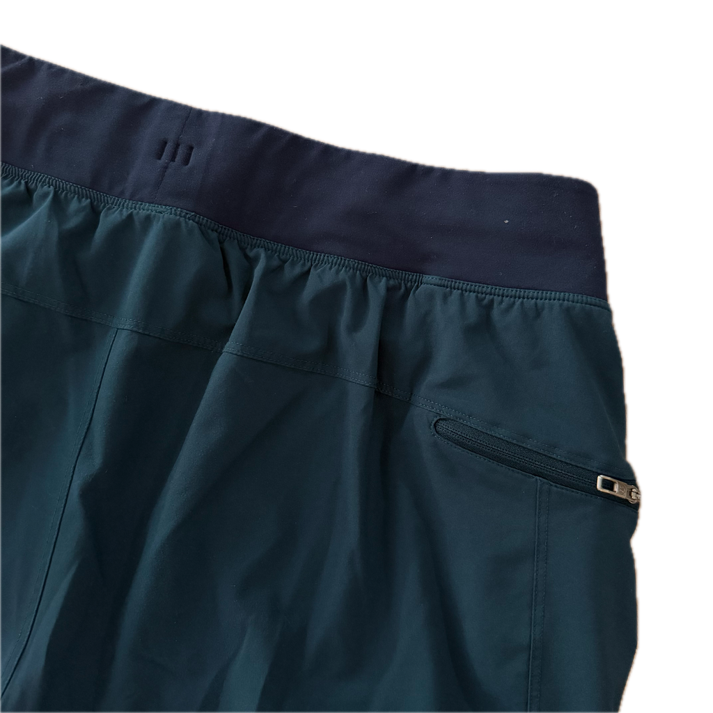 Short Lululemon talla L azul aqua tela Nulux™ para hombre