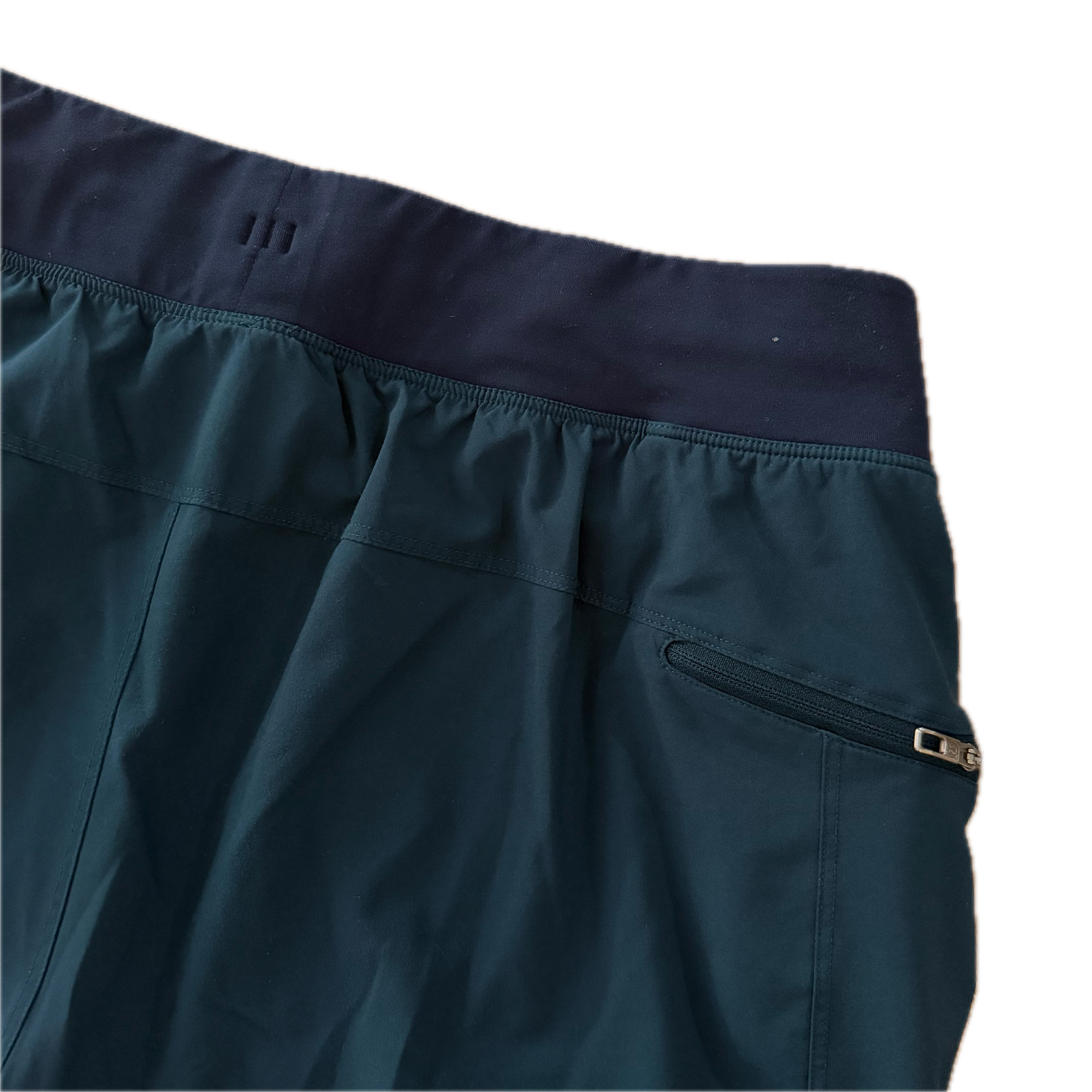 Short Lululemon talla L azul aqua tela Nulux™ para hombre