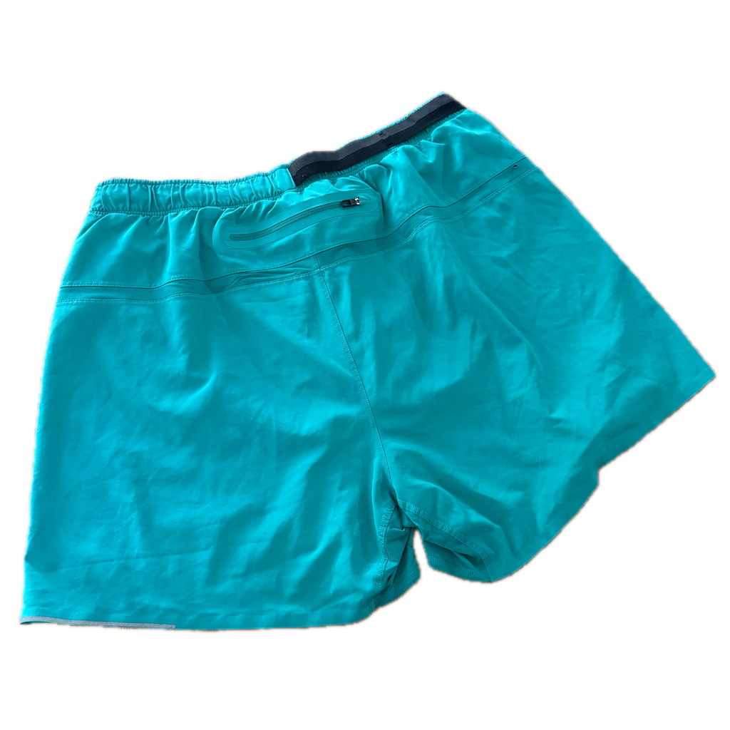 Short Lululemon talla XL azul aqua tela Nulux™ para hombre