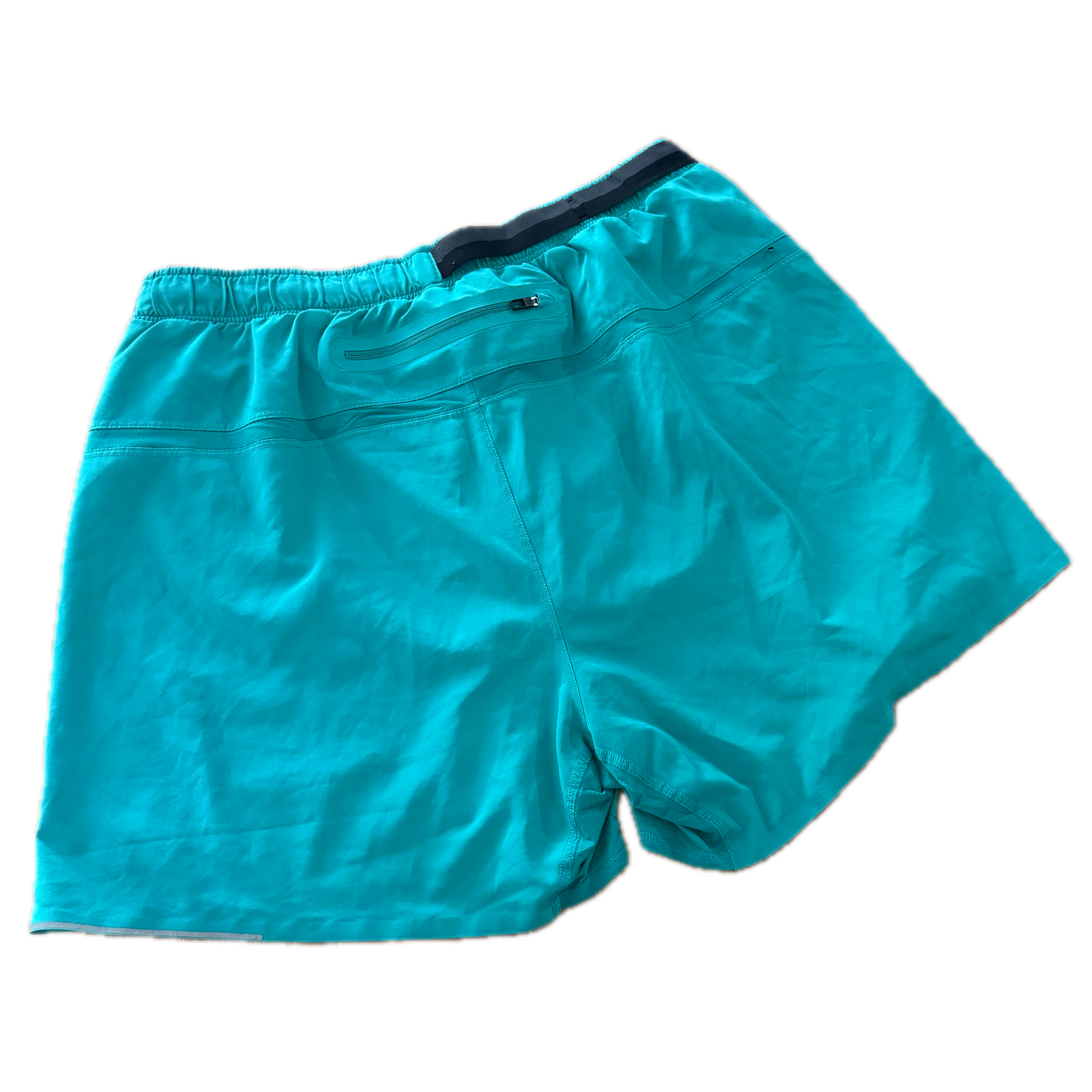 Short Lululemon talla XL azul aqua tela Nulux™ para hombre
