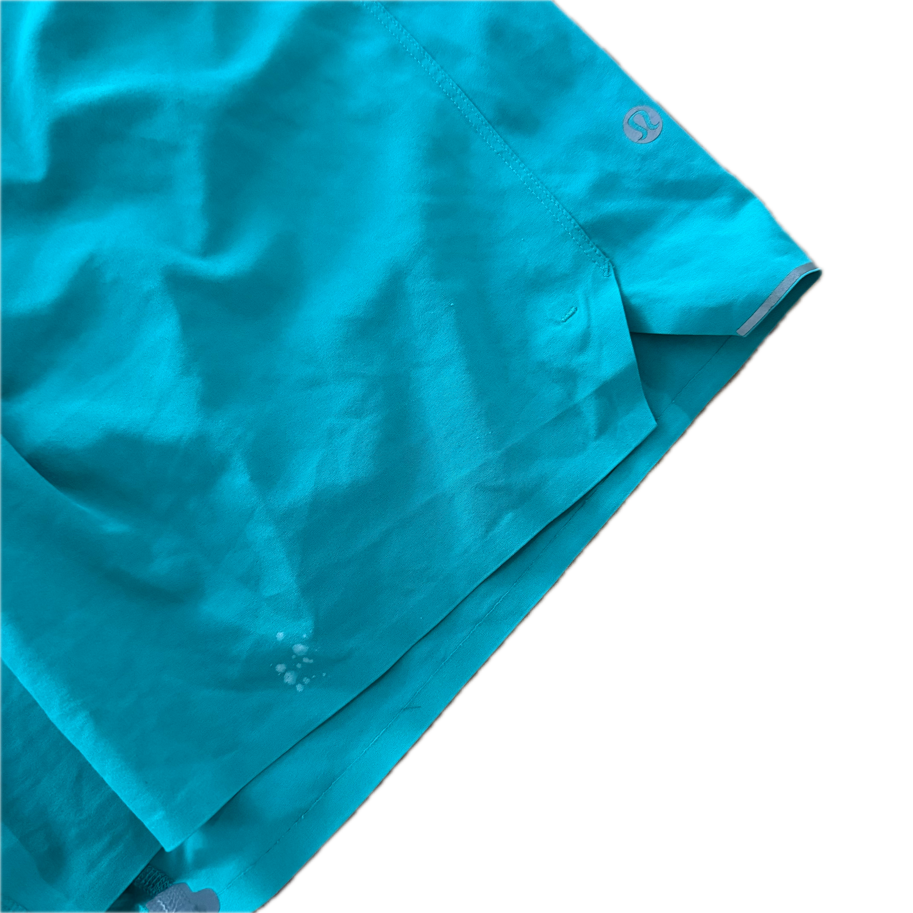 Short Lululemon talla XL azul aqua tela Nulux™ para hombre