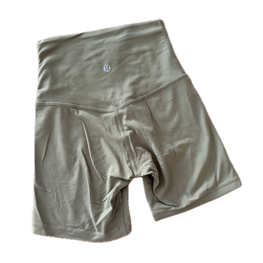 Biker Lululemon talla 0 color menta tela Nulu™