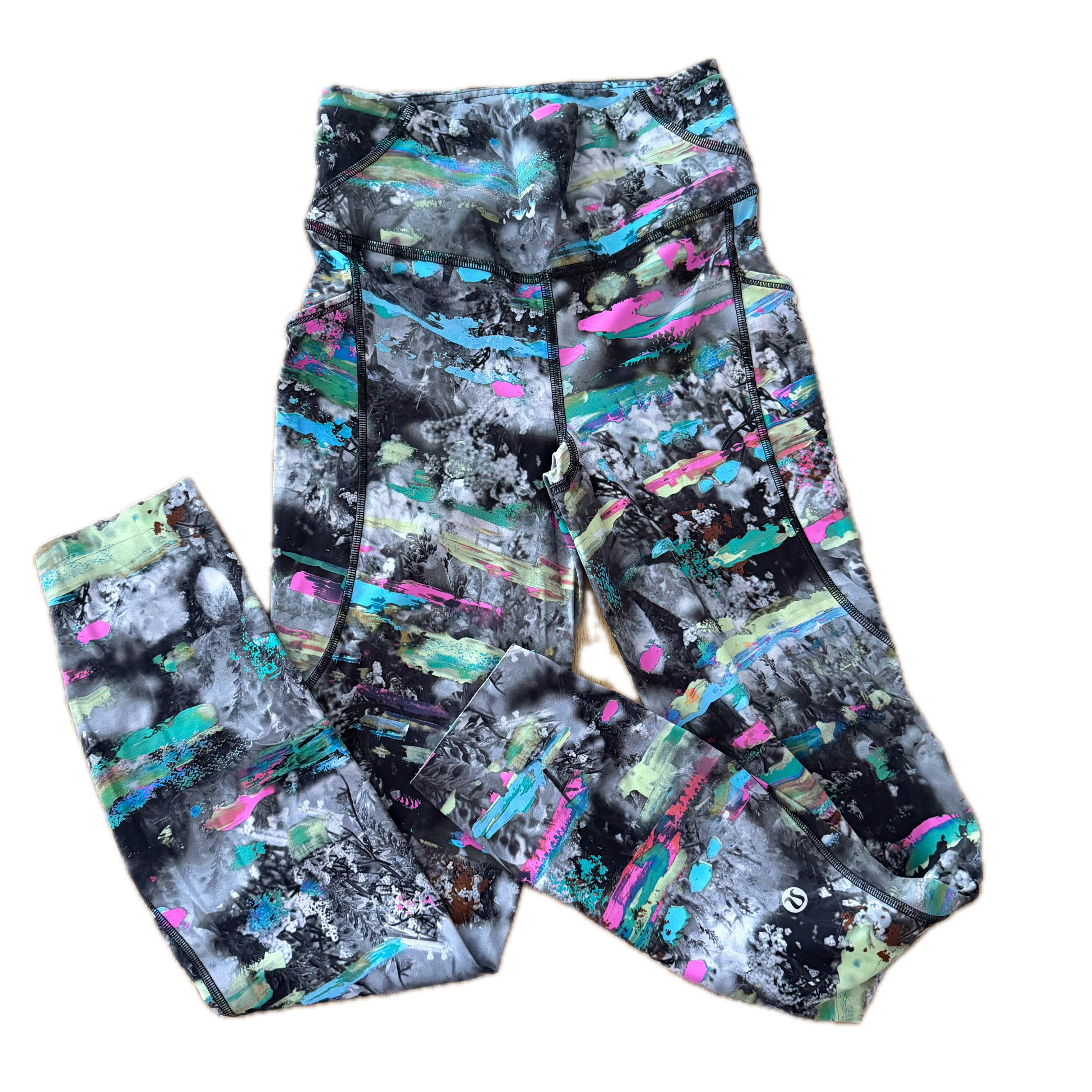 Legging Lululemon talla 2 color print tela Luxtreme™