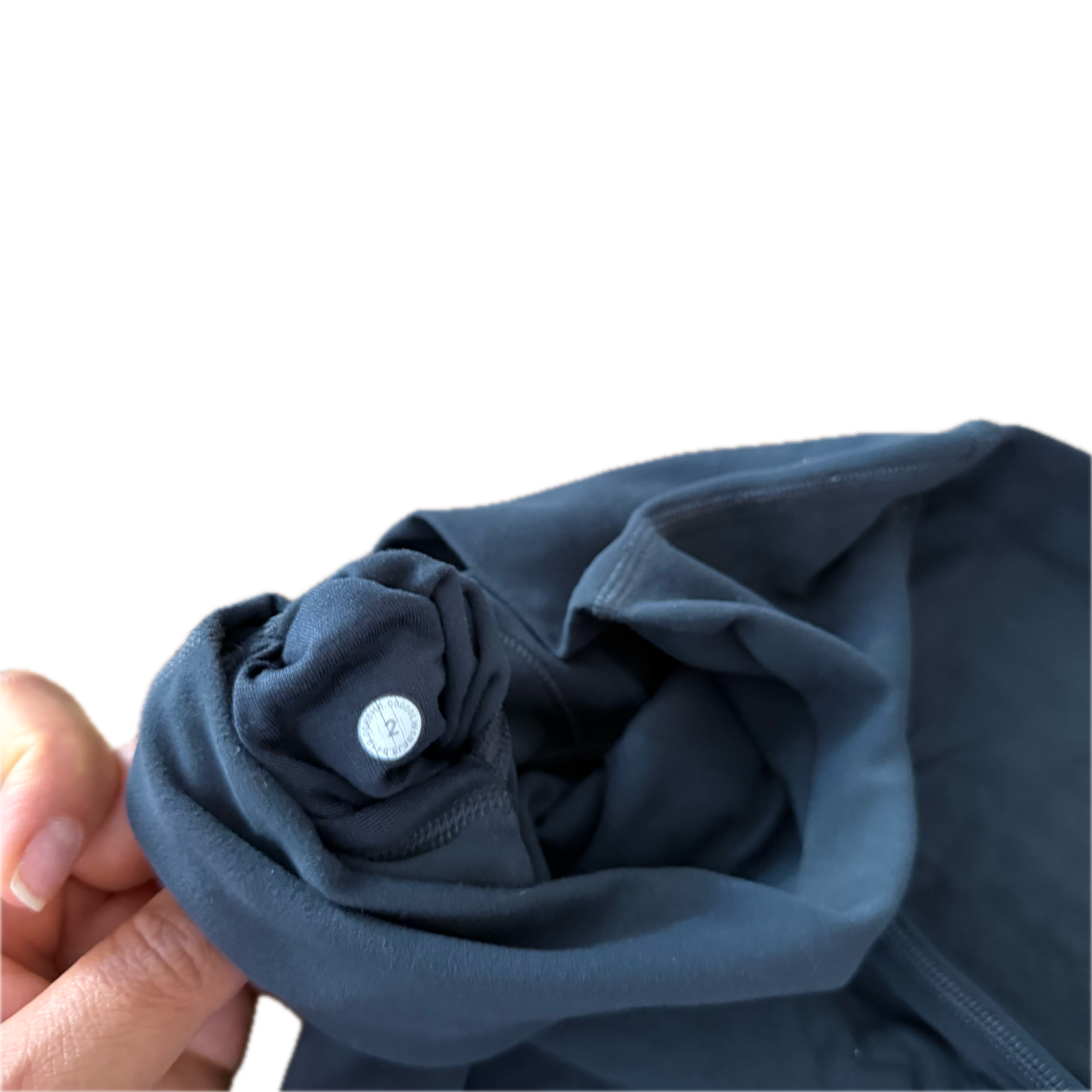 Legging Lululemon talla 2 color gris tela Nulu™