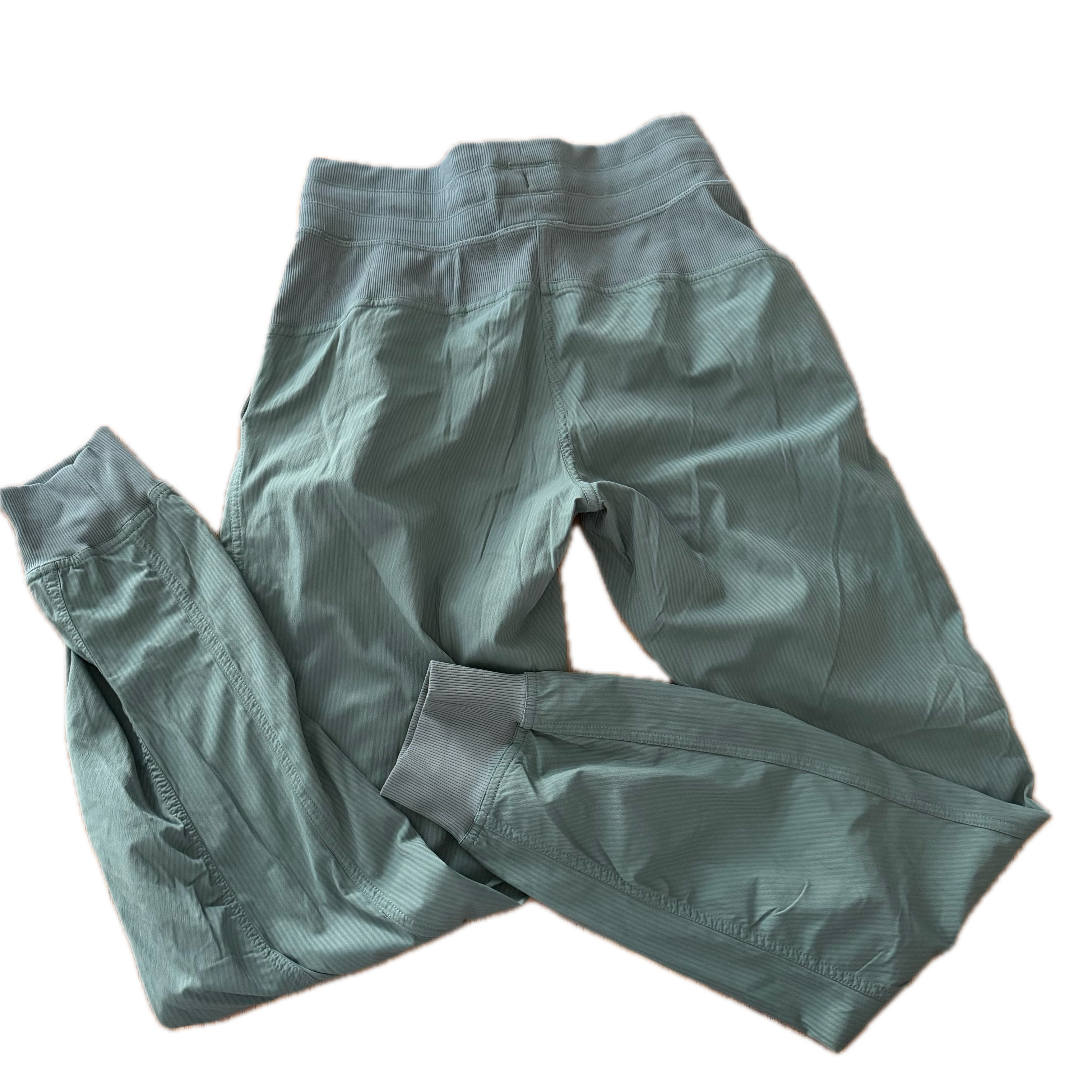 Jogger Lululemon talla 2 color menta tela Warpstreme™