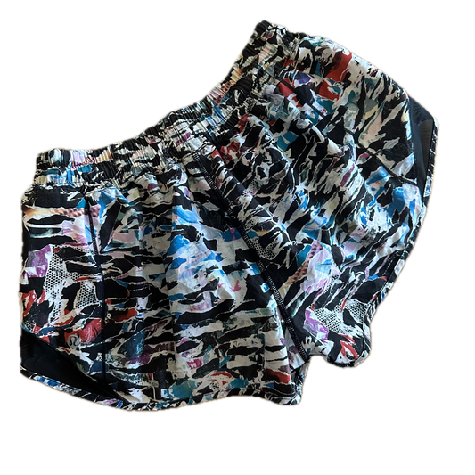 Short 8 print blanco y colores