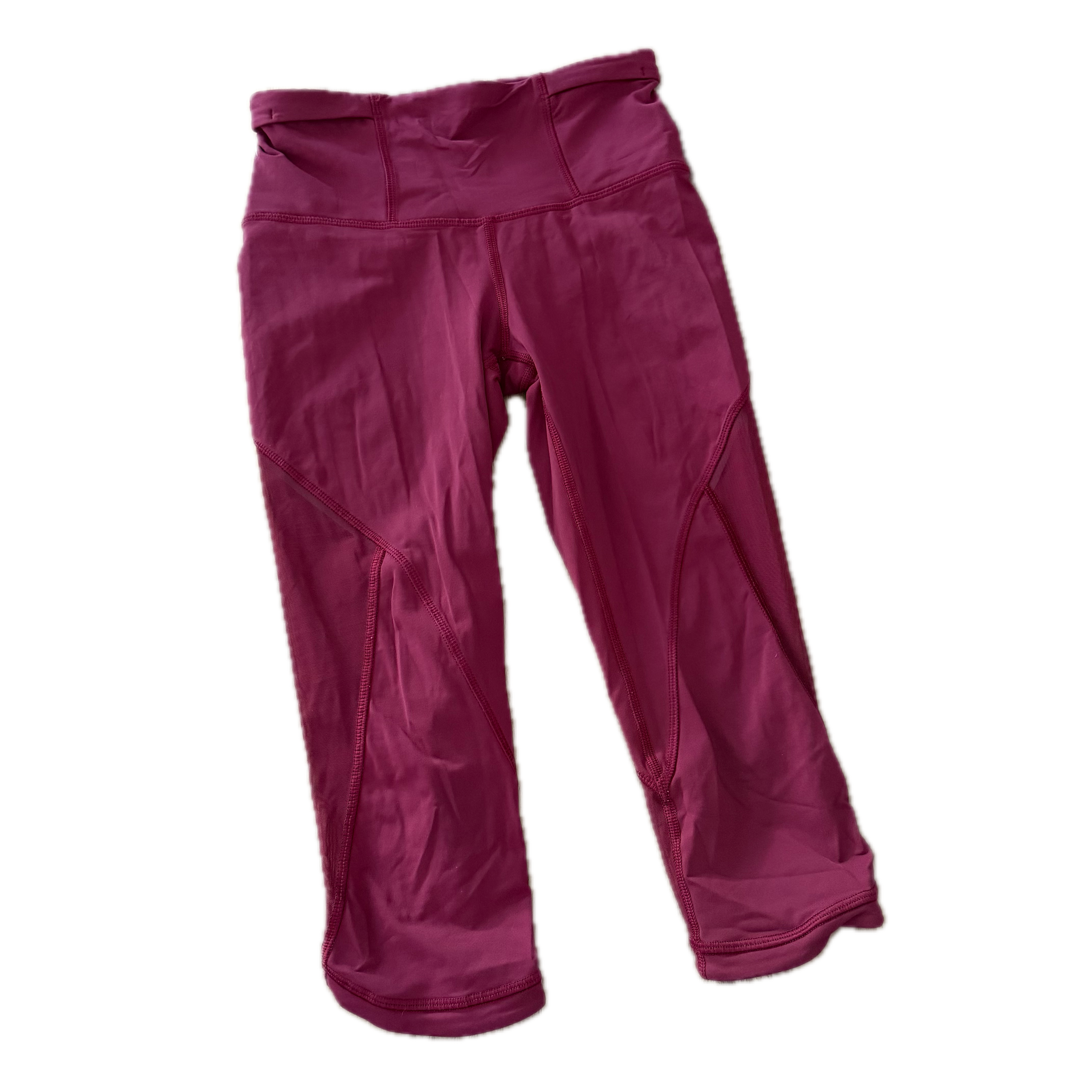 Legging Lululemon talla 4 color vino tela Luxtreme™