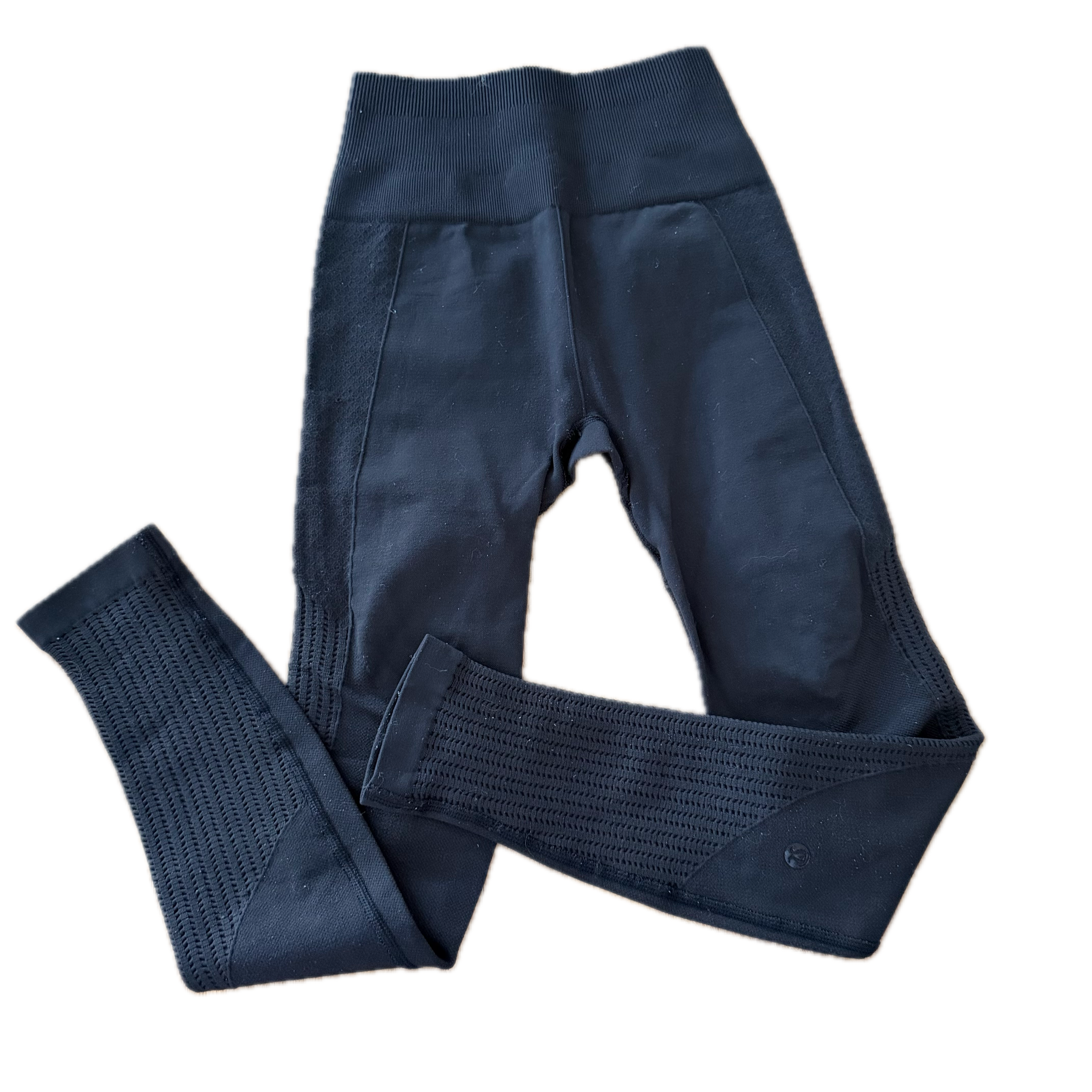 Legging Lululemon talla 4 color gris obscuro tela SenseKnit™