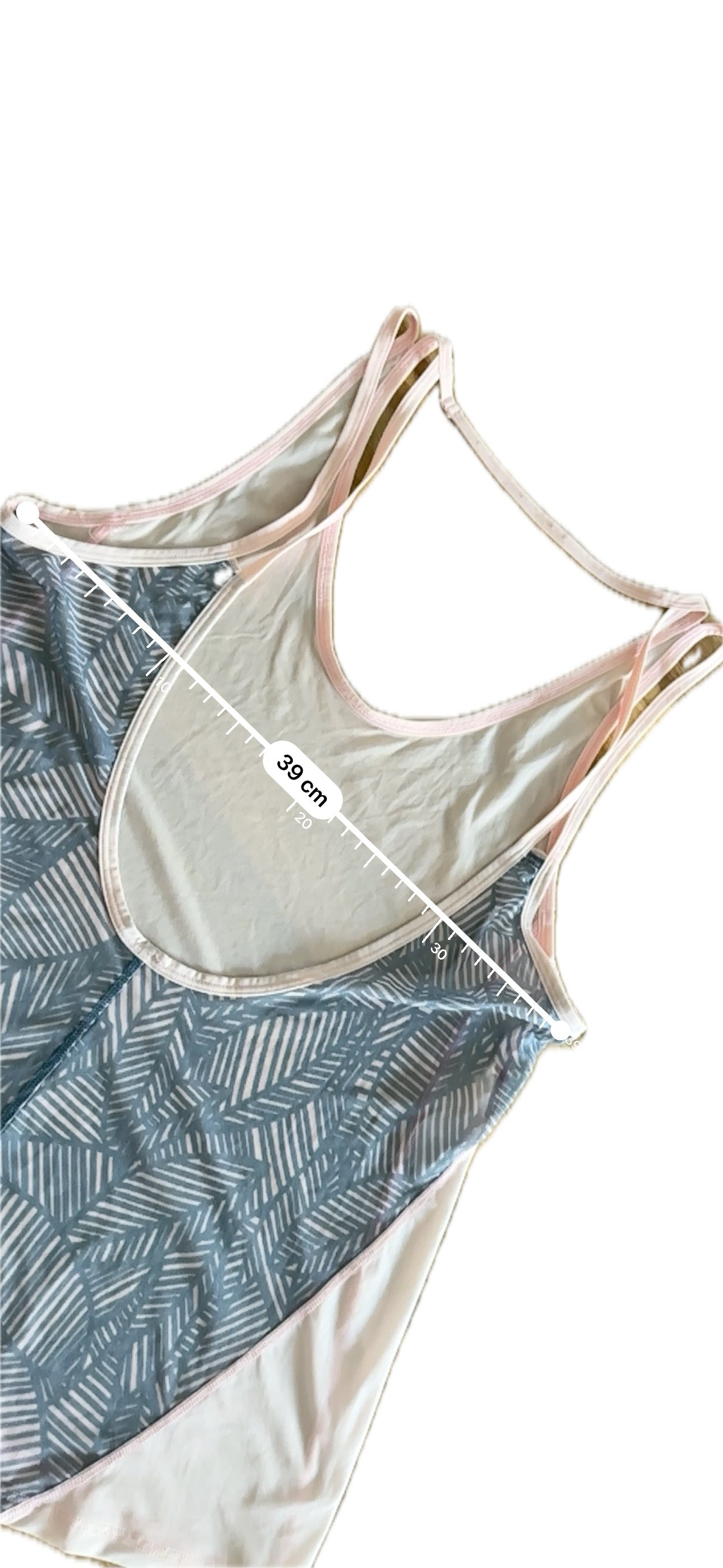 Tank 8 rosa holgadita