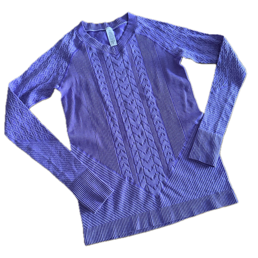 Playera CH morada de manga larga