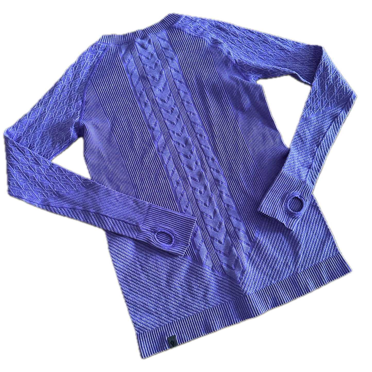 Playera CH morada de manga larga