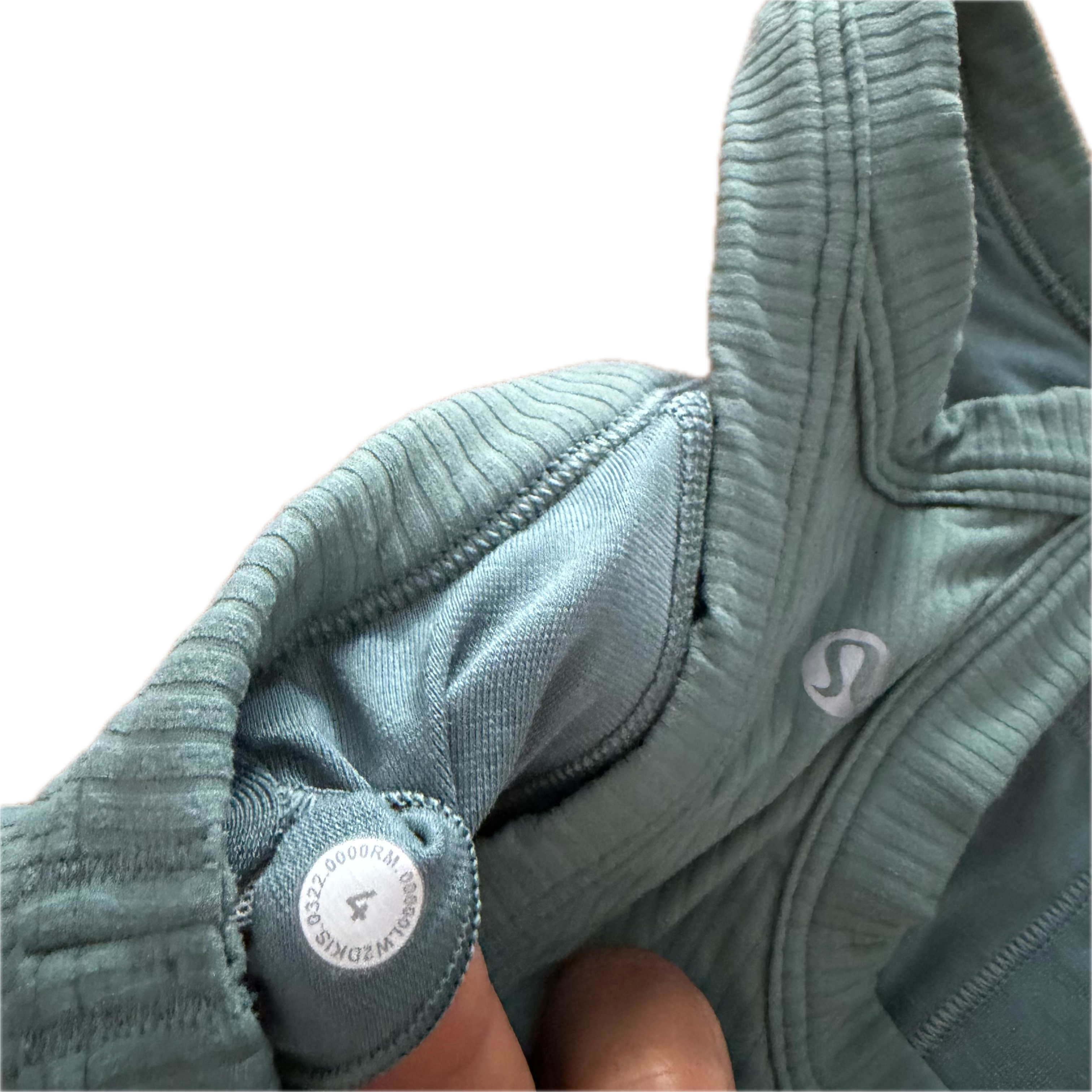 Top Lululemon talla 4 color menta tela Everlux™