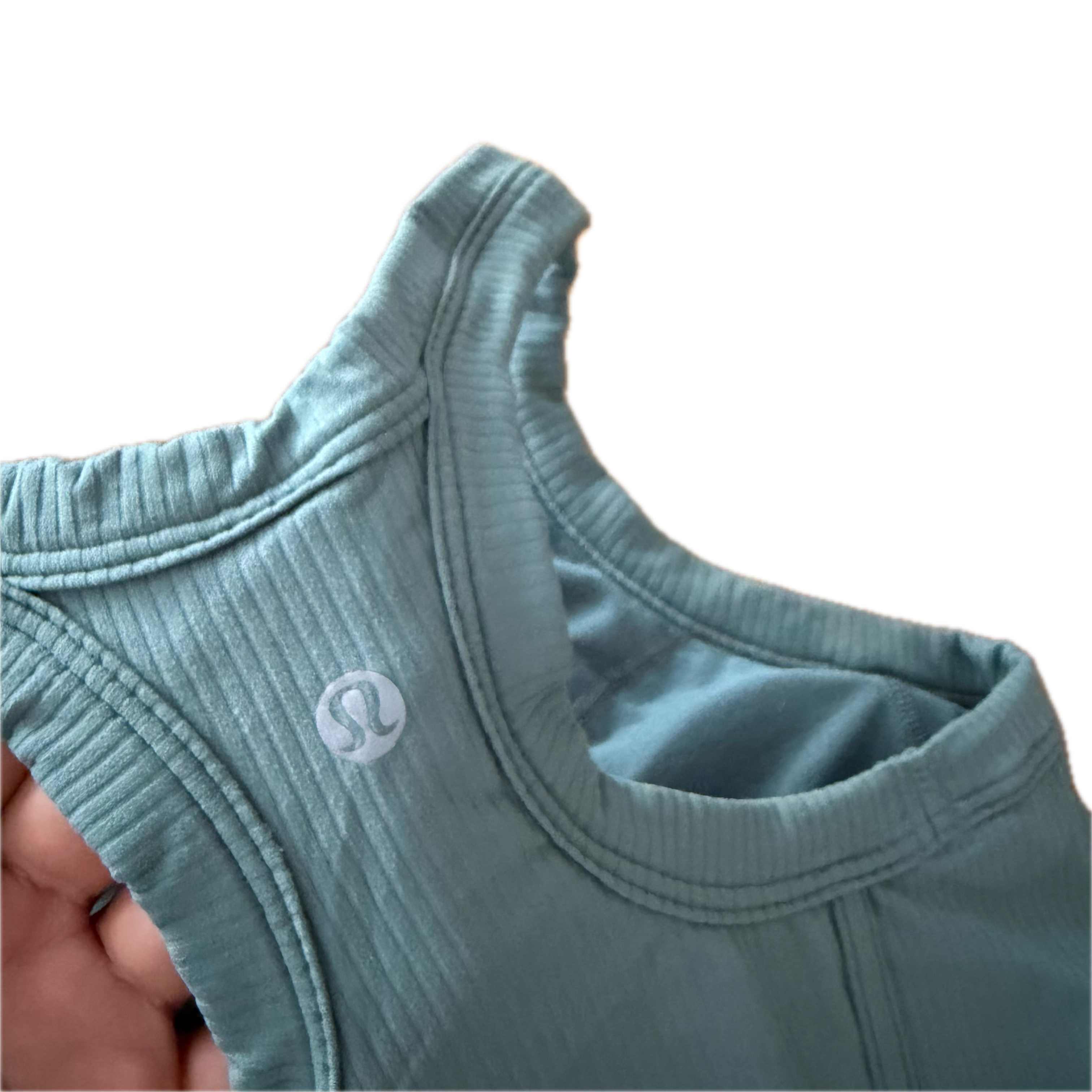 Top Lululemon talla 4 color menta tela Everlux™