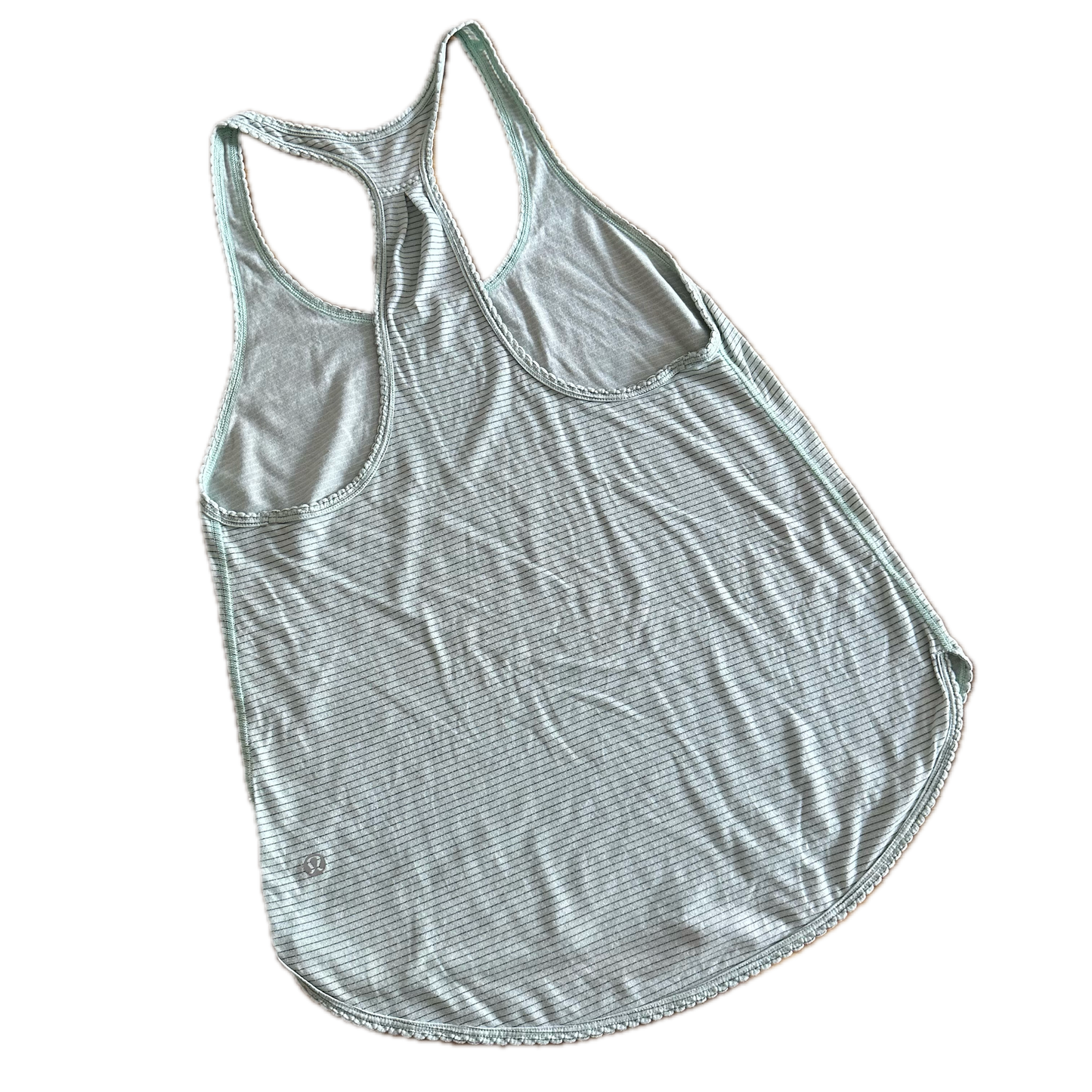 Tank 6 gris claro de algodón