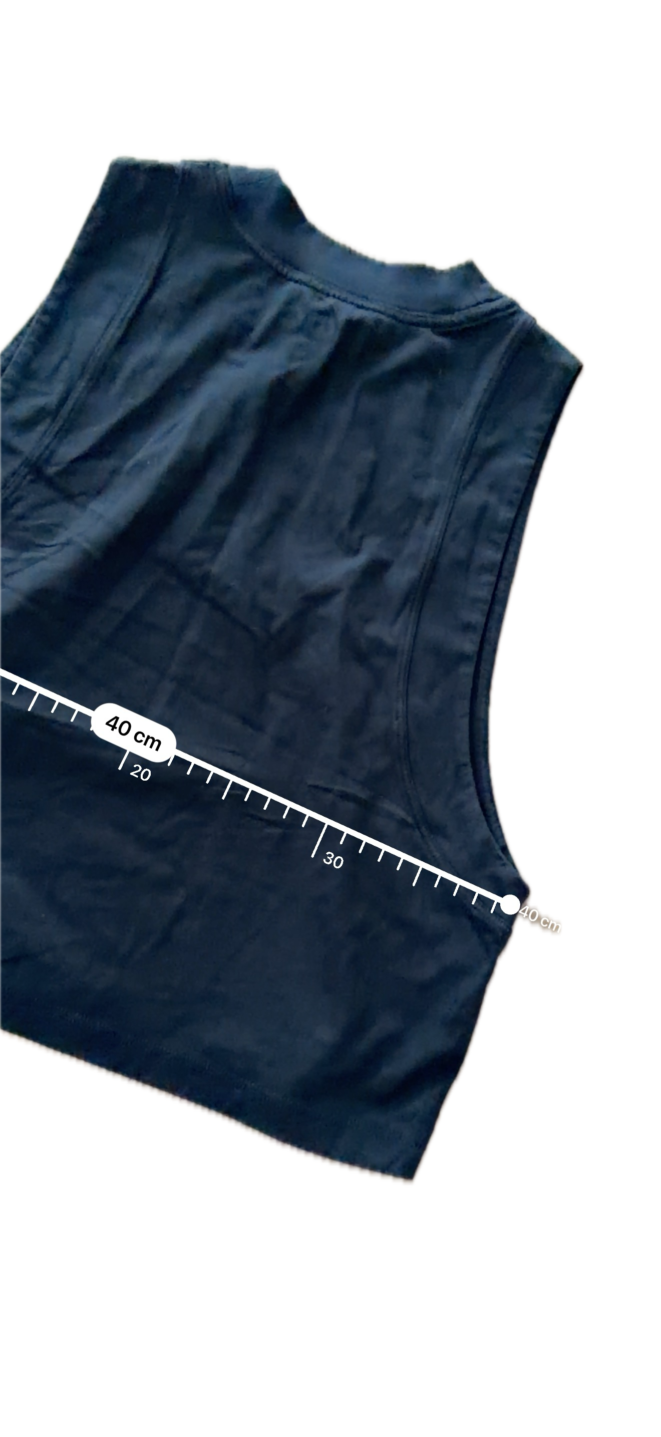 Tank Lululemon talla 4 color negro tela Vitasea™