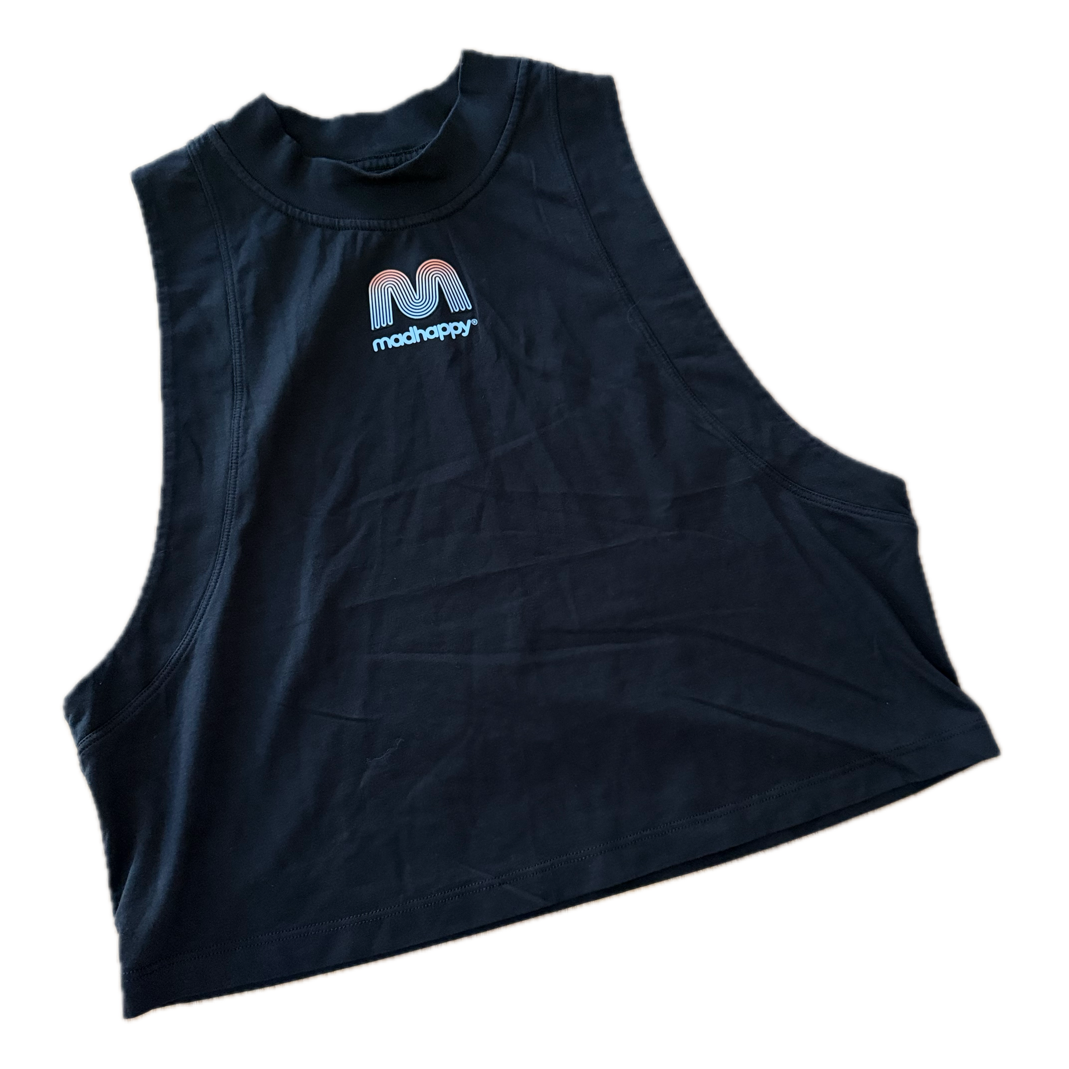 Tank Lululemon talla 4 color negro tela Vitasea™