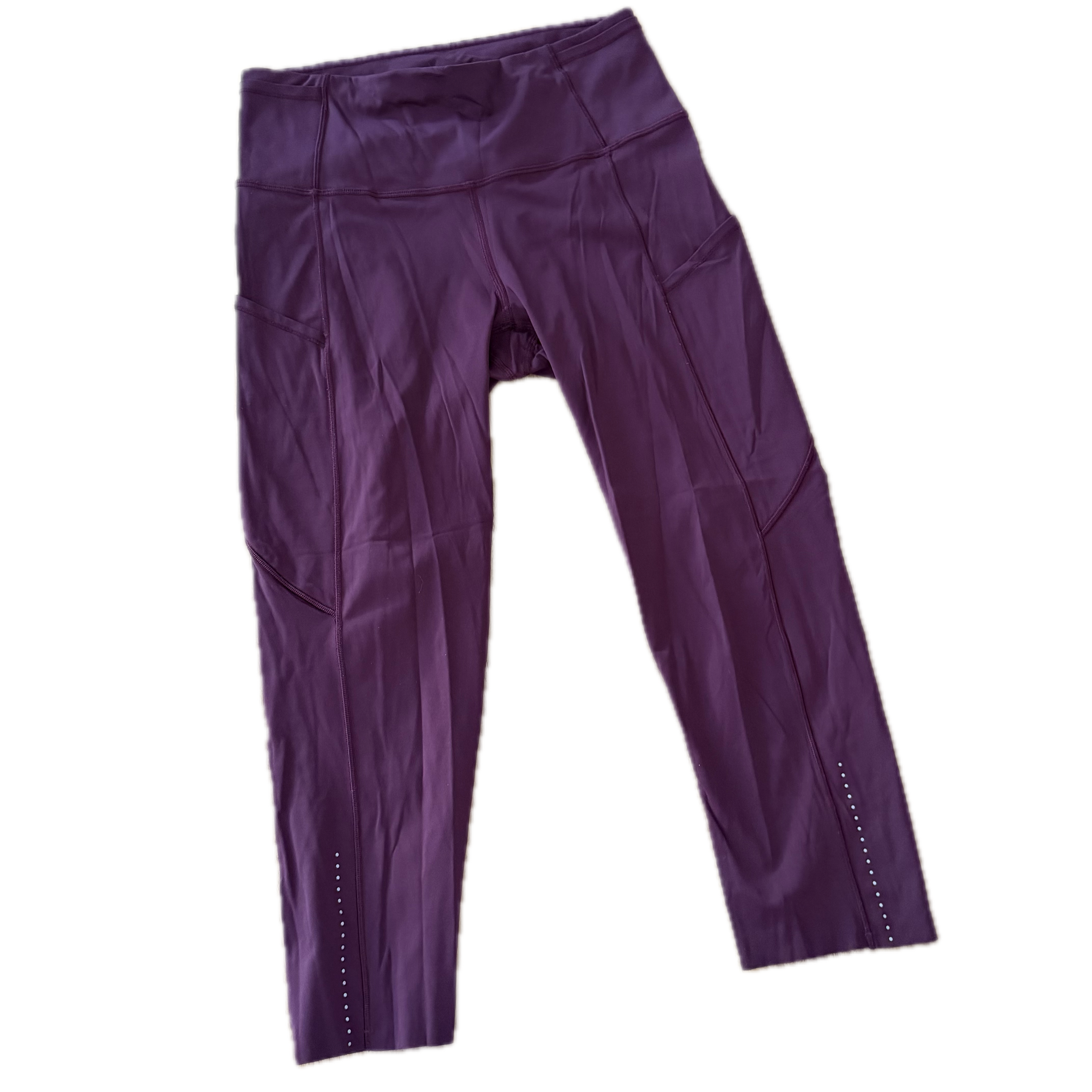 Legging Lululemon talla 6 color vino tela Luxtreme™
