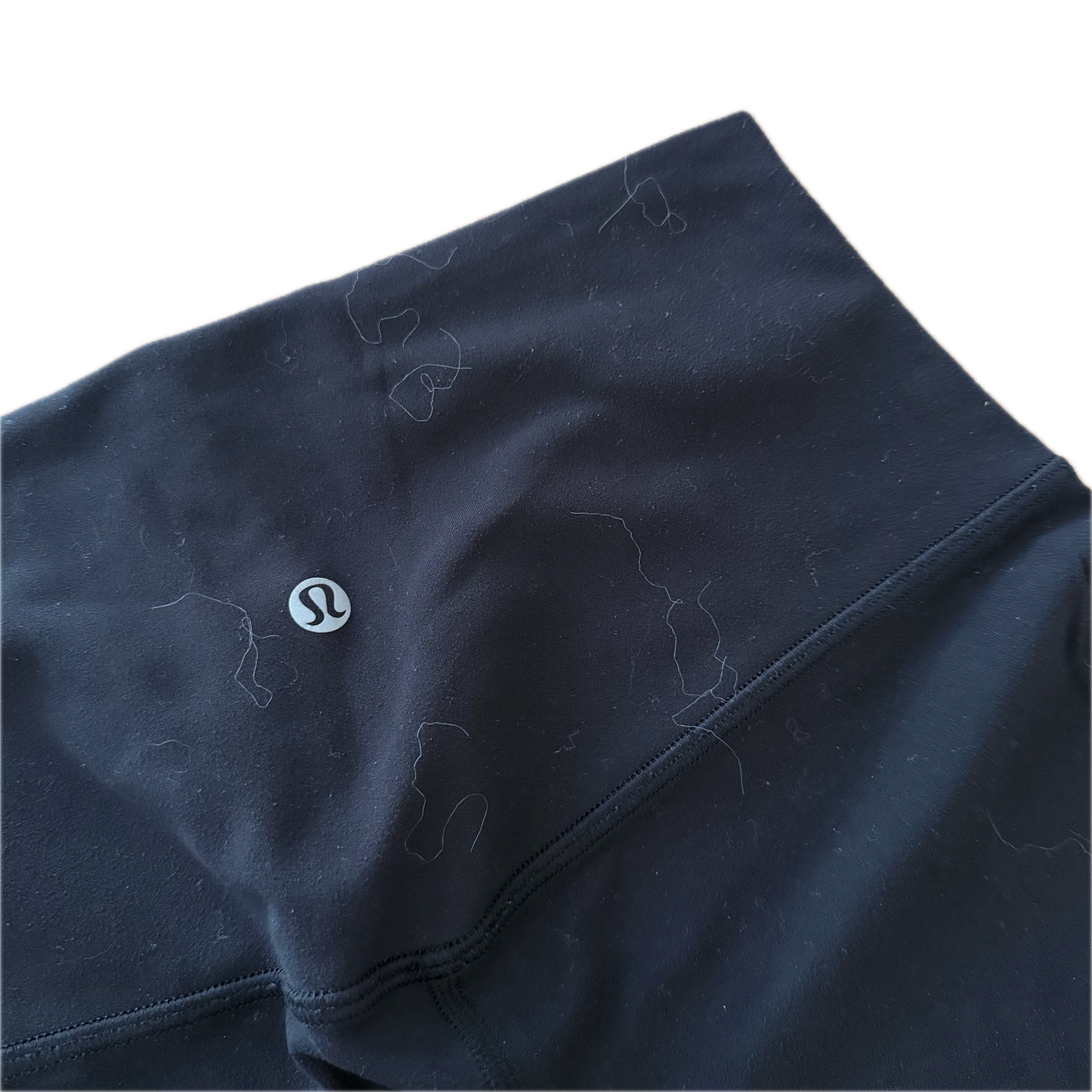 Legging Lululemon talla 6 color negro tela Nulu™
