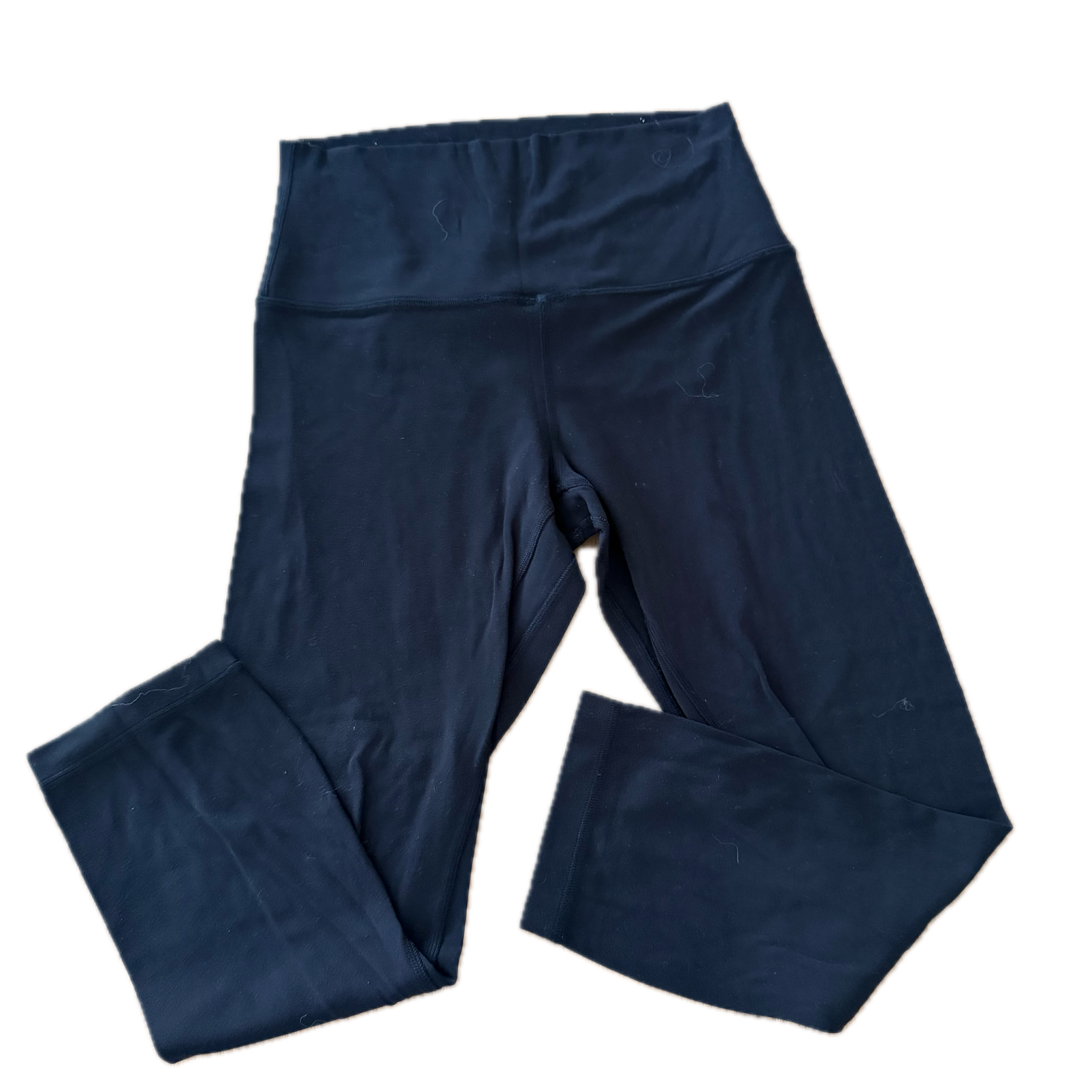 Legging Lululemon talla 6 color negro tela Nulu™