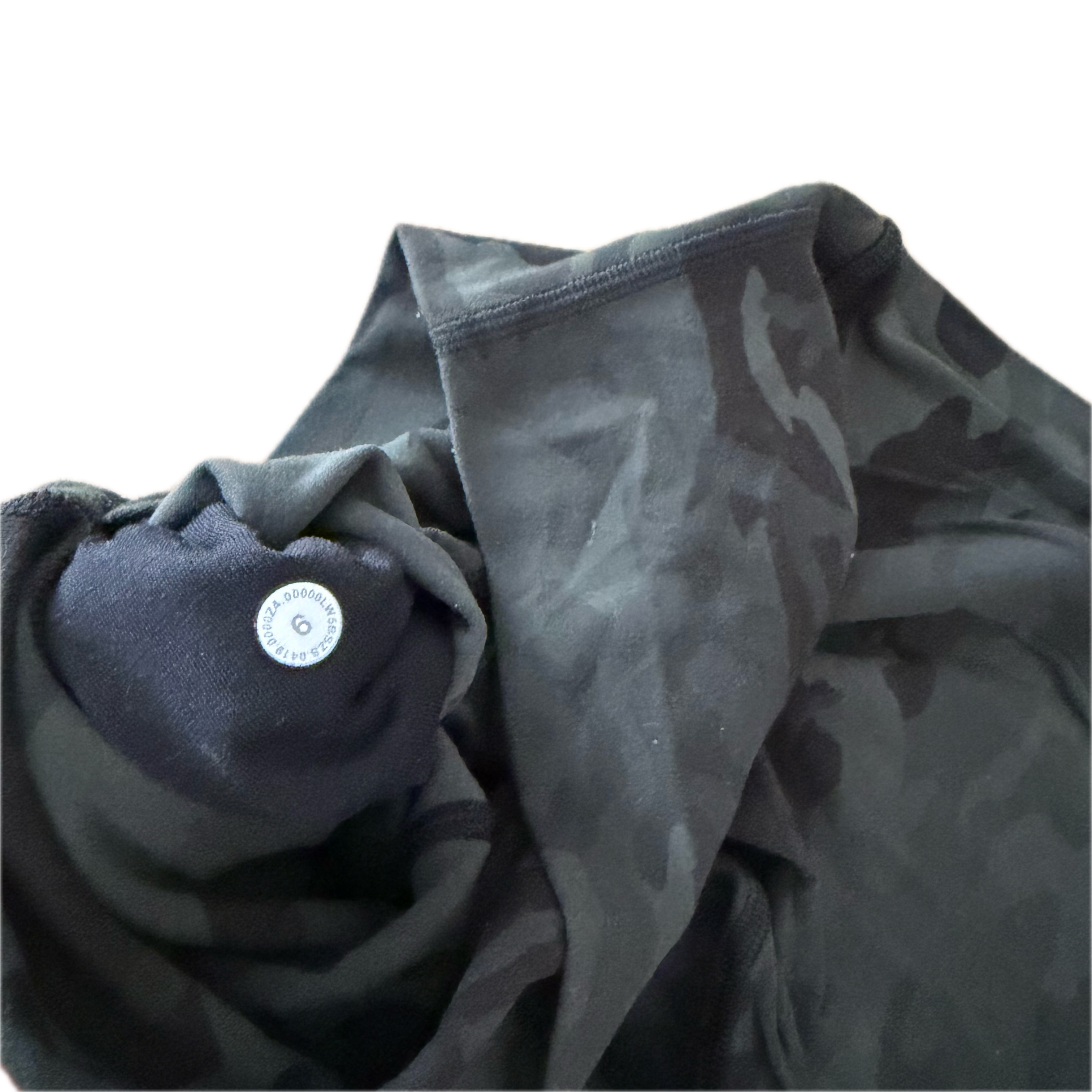 Legging Lululemon talla 6 color camo verde tela Nulu™