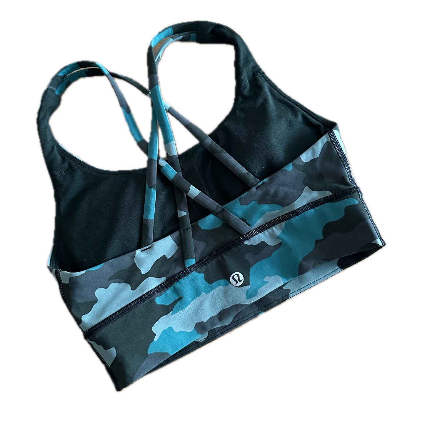 Top ancho 4 camo azules