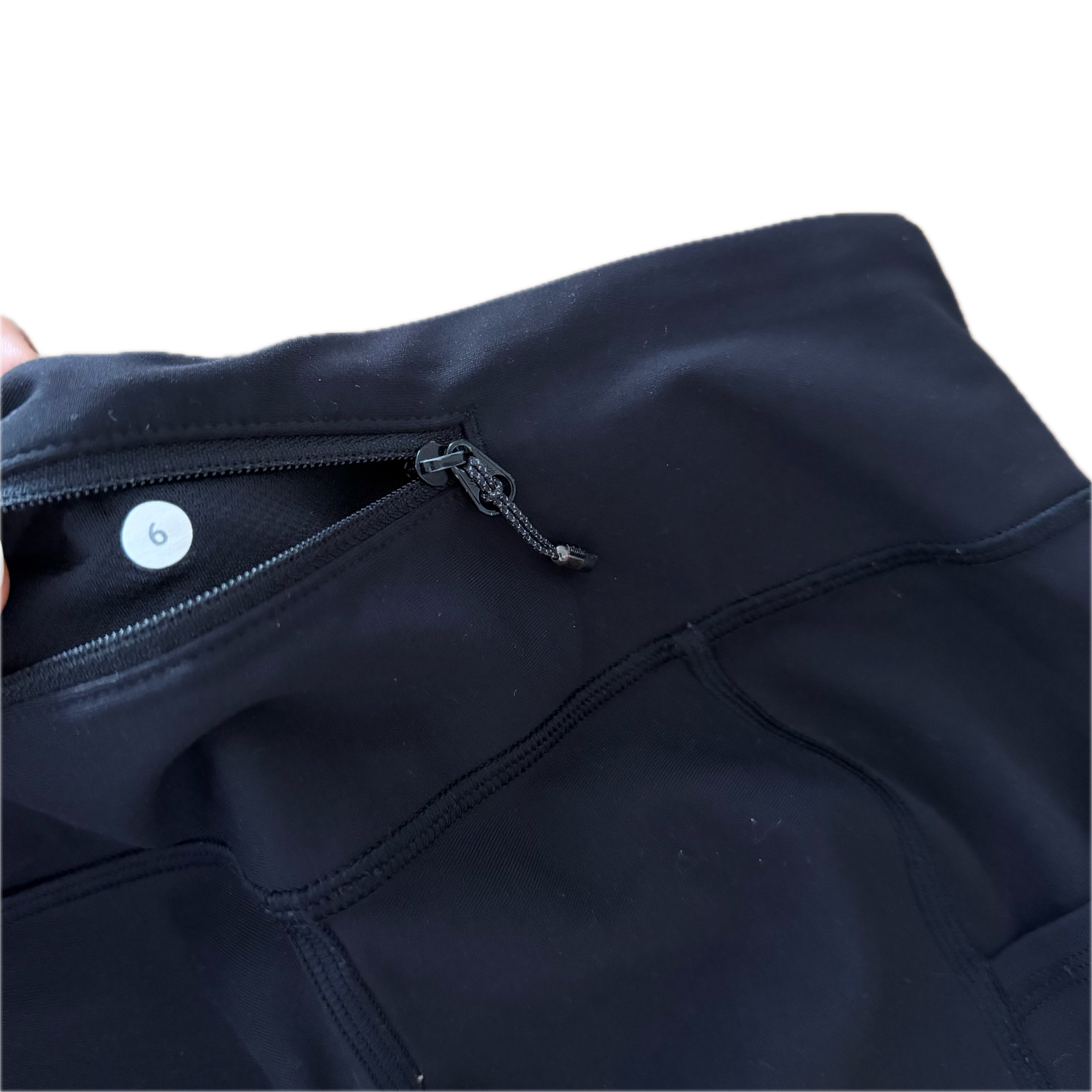 Legging Lululemon talla 6 color negro tela Luxtreme™