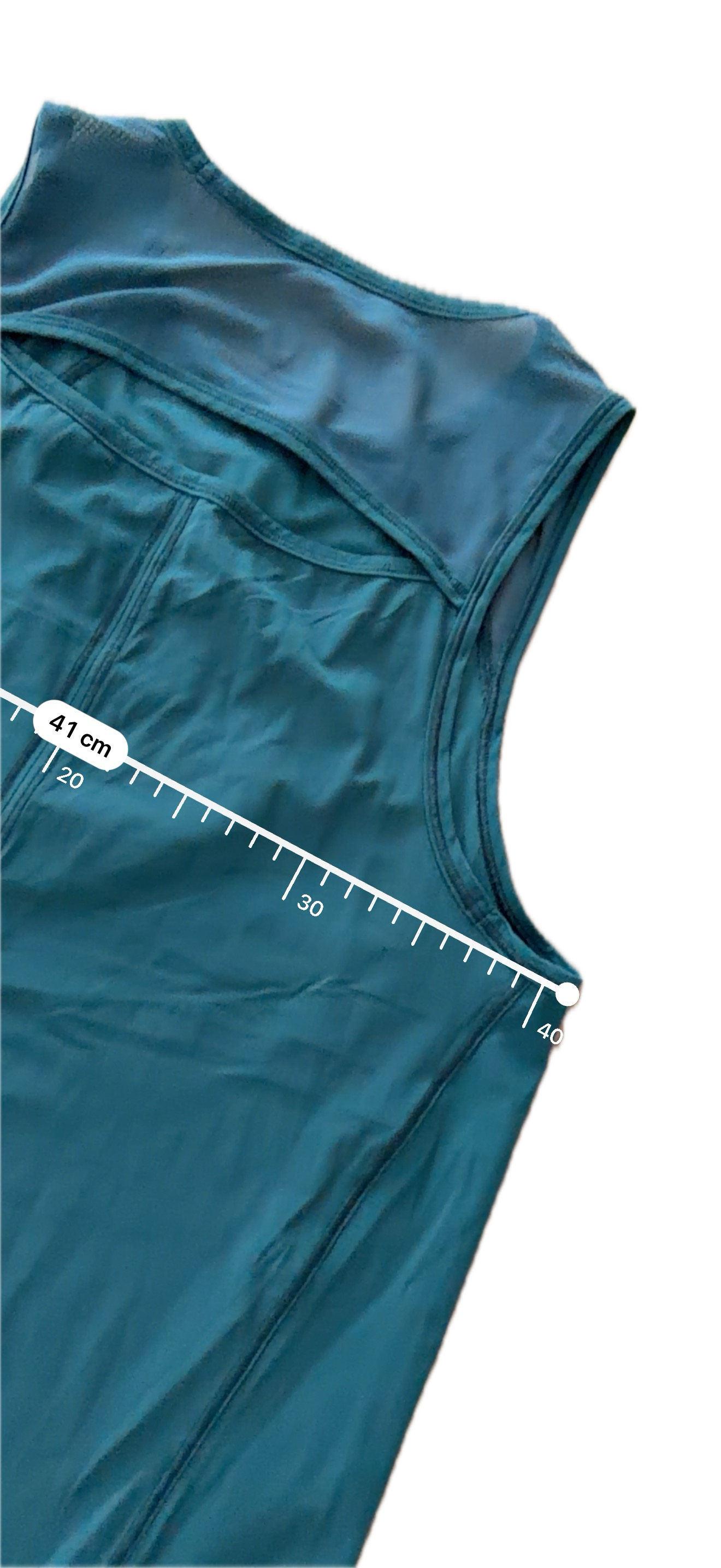 Tank Lululemon talla 6 color verde tela Nulux™