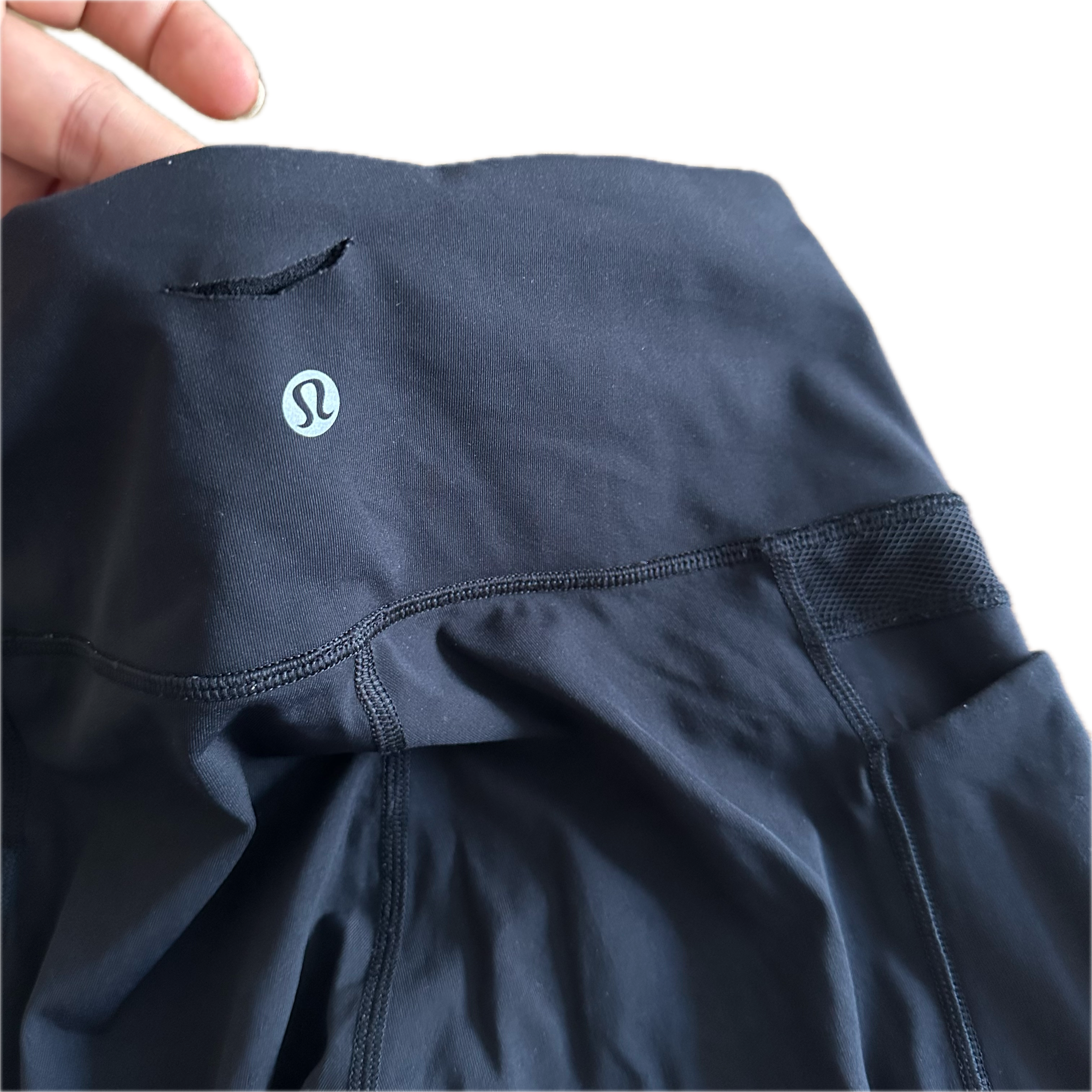 Legging Lululemon talla XCH negro de alto impacto
