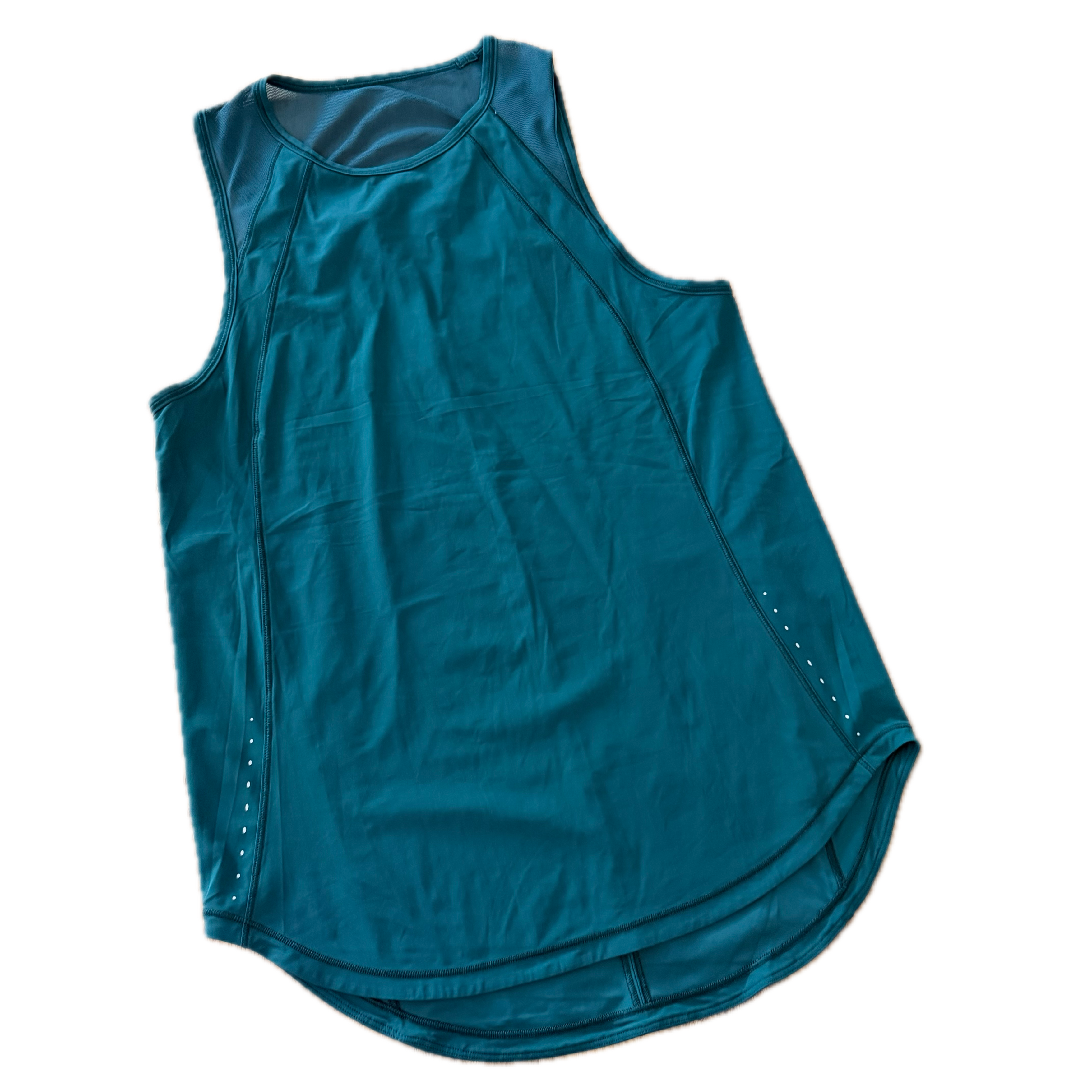 Tank Lululemon talla 6 color verde tela Nulux™