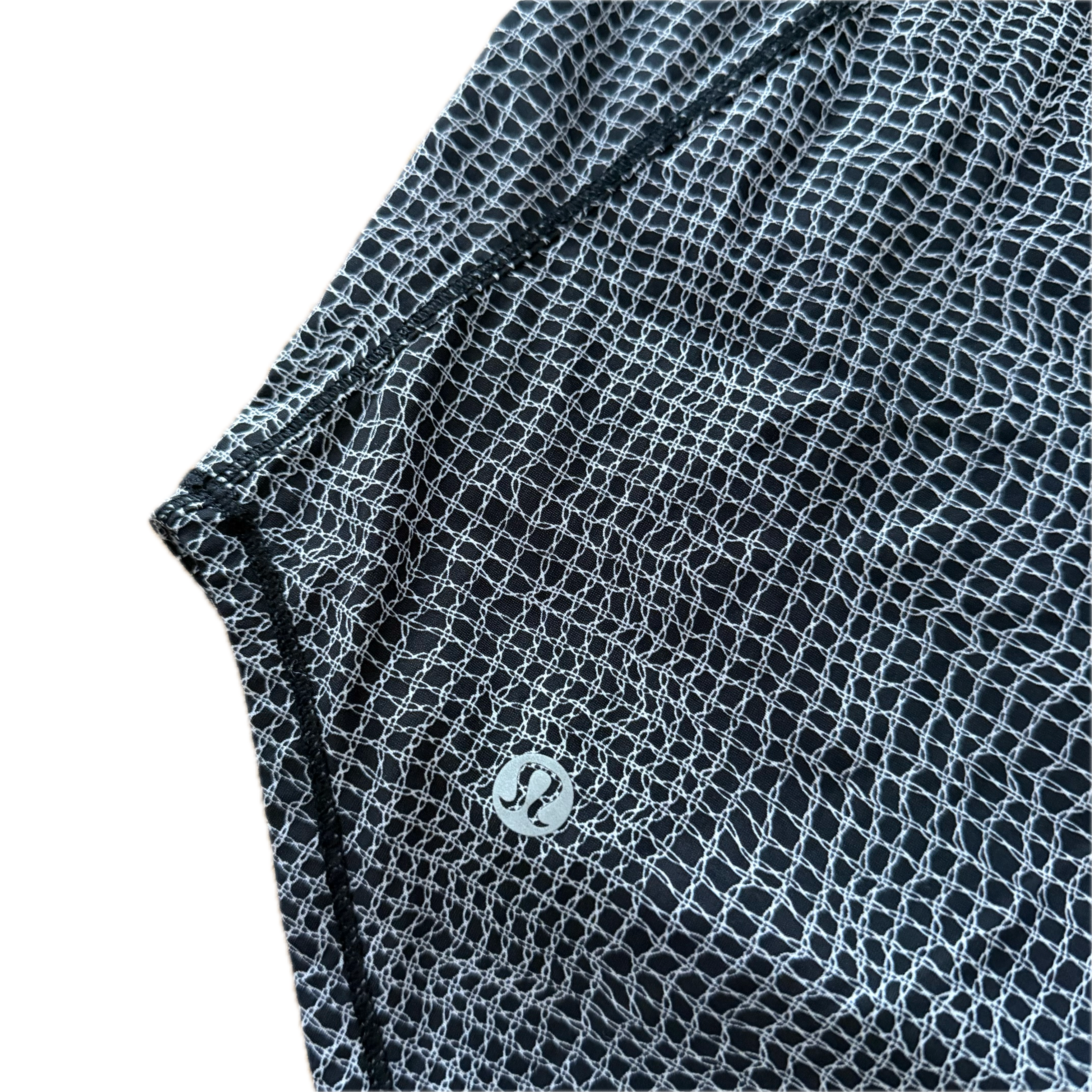 Tank Lululemon talla 6 color print negro tela Nulux™