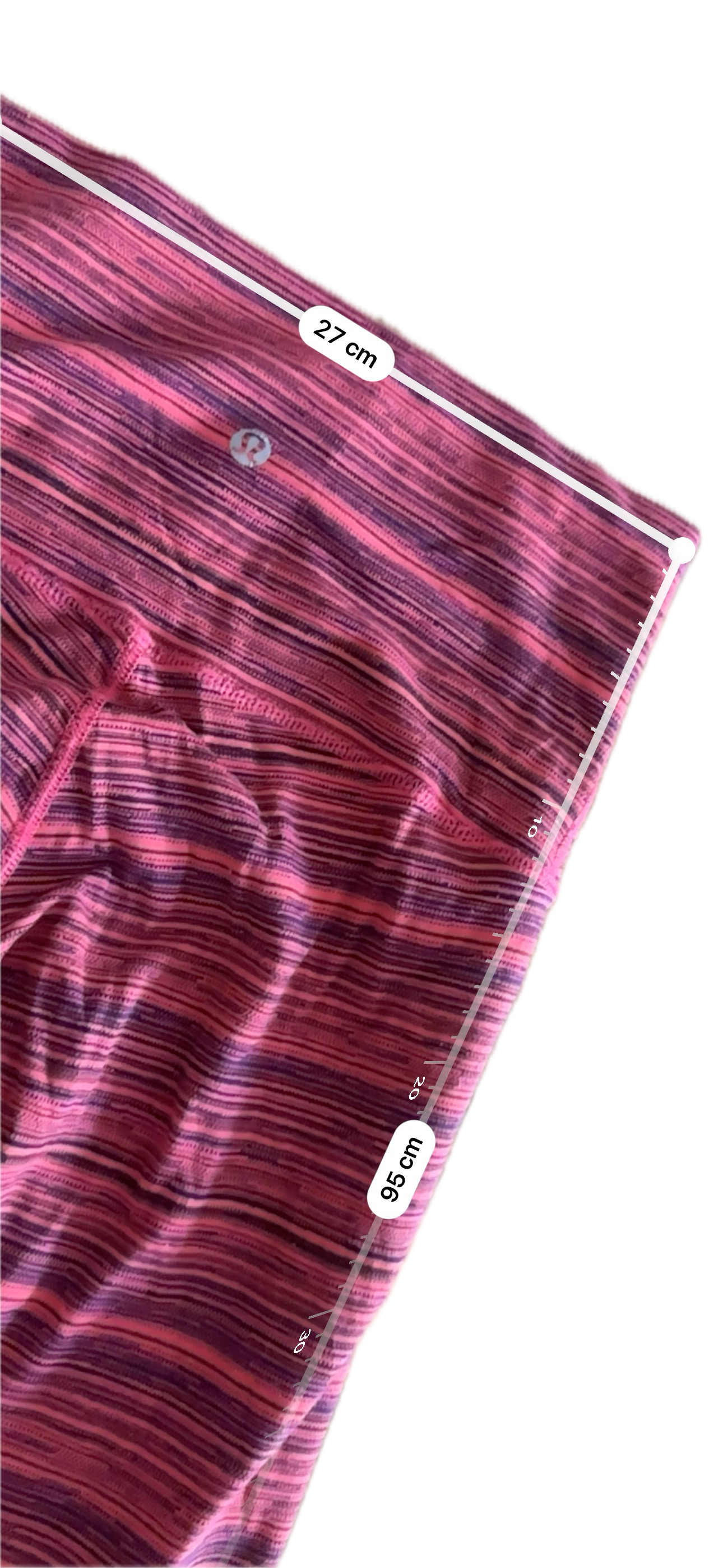 Legging 4 rayas vino y rosas