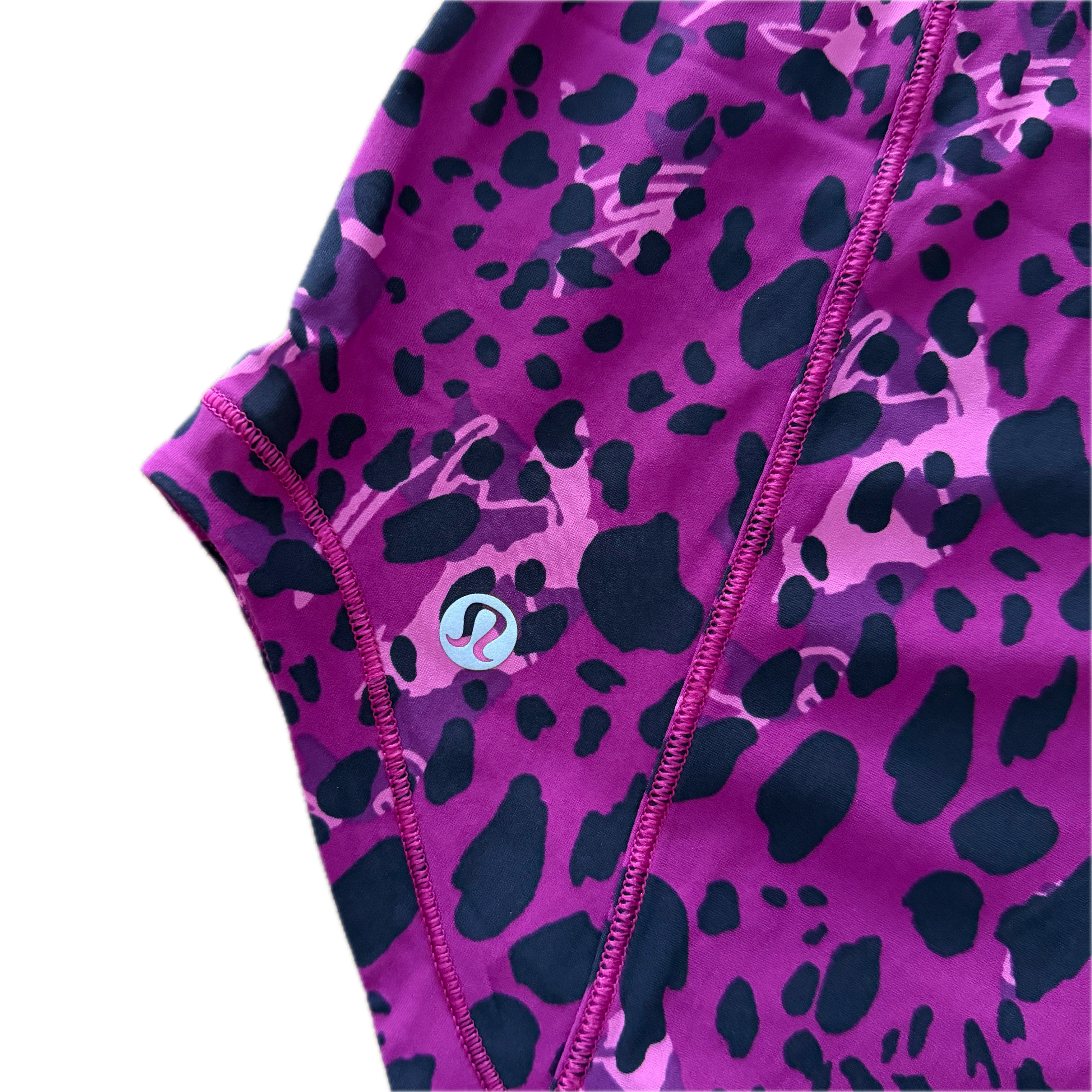 Tank Lululemon talla 6 color print rosa tela Nulux™