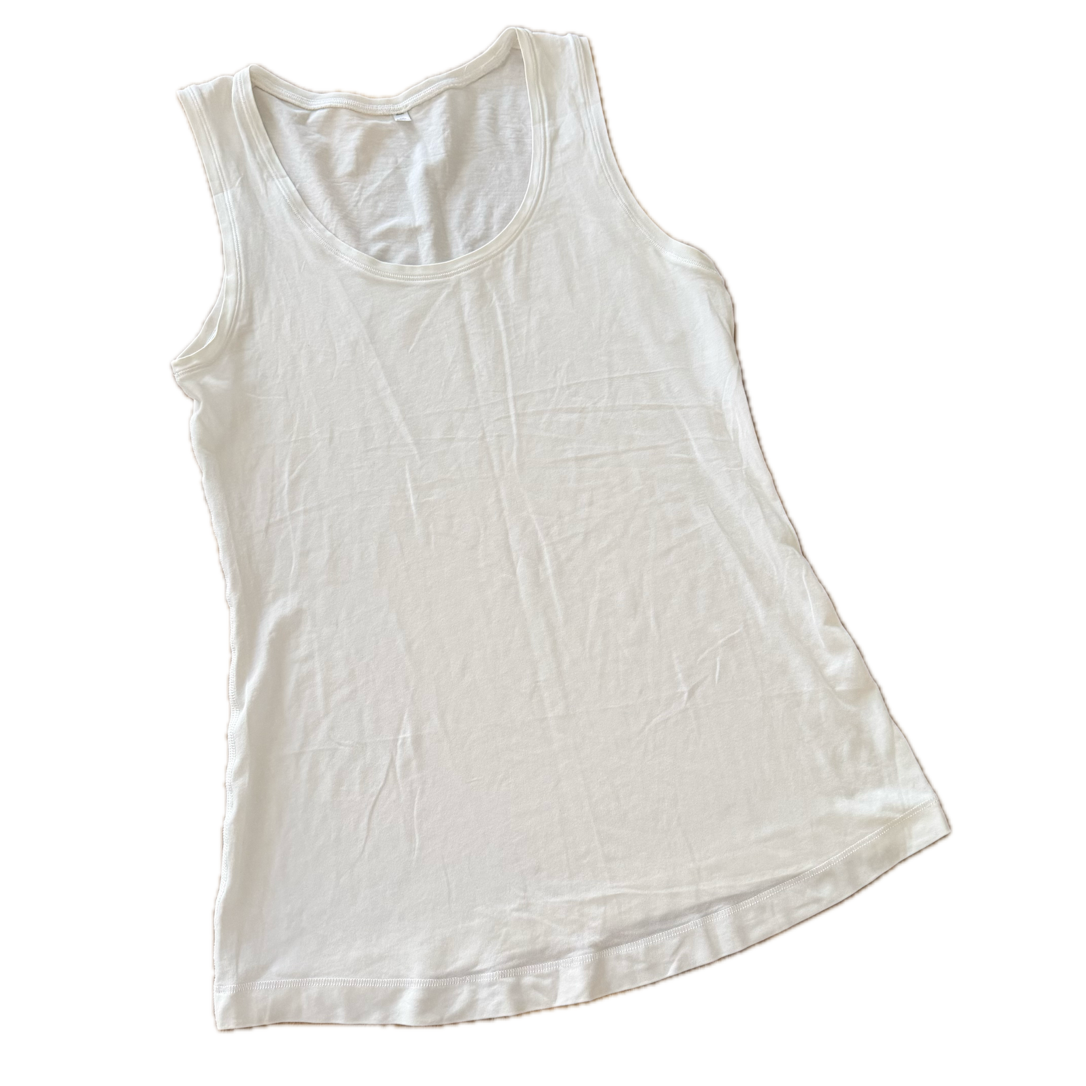 Tank Lululemon talla 6 color blanco tela Vitasea™