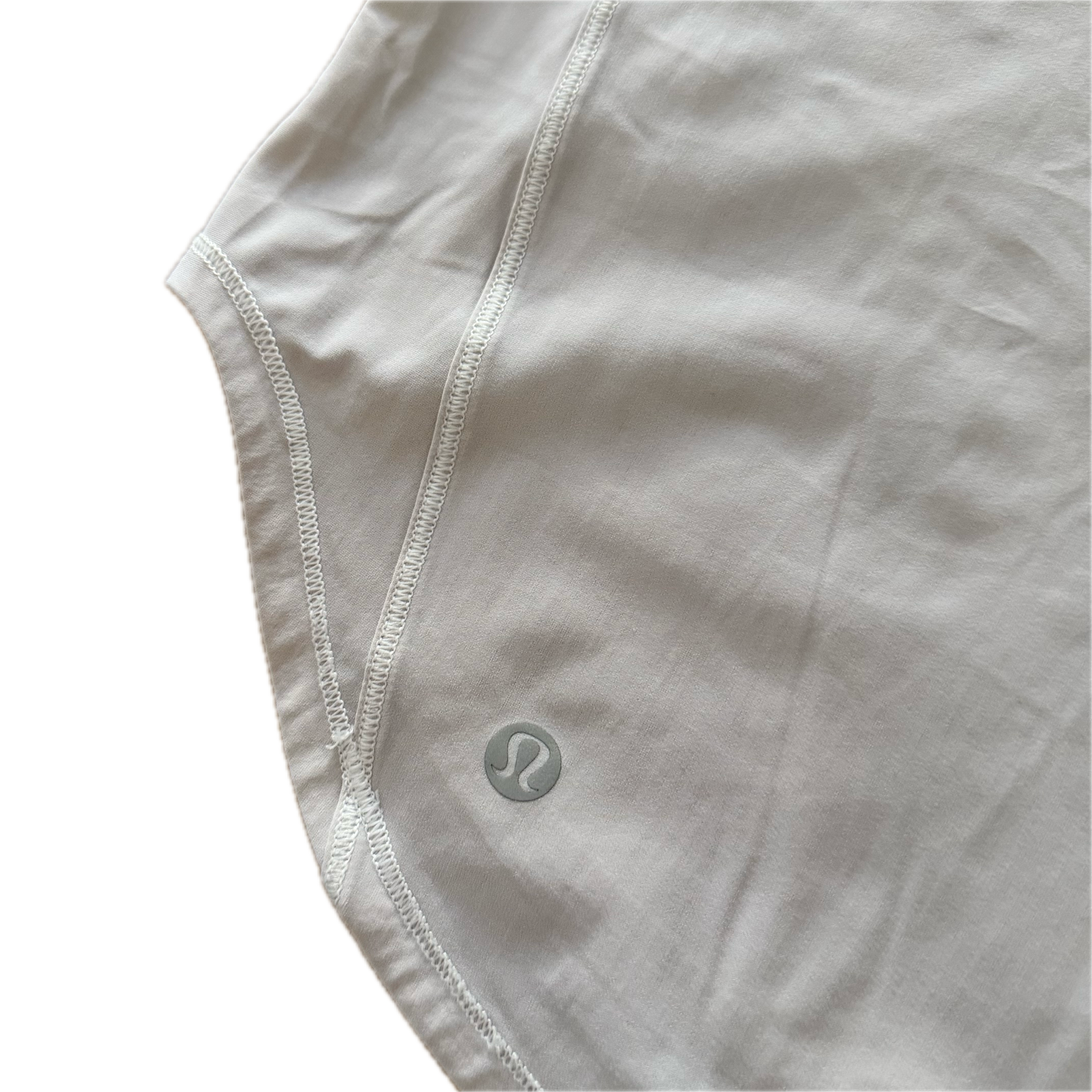 Tank Lululemon talla 6 color blanco tela Nulux™