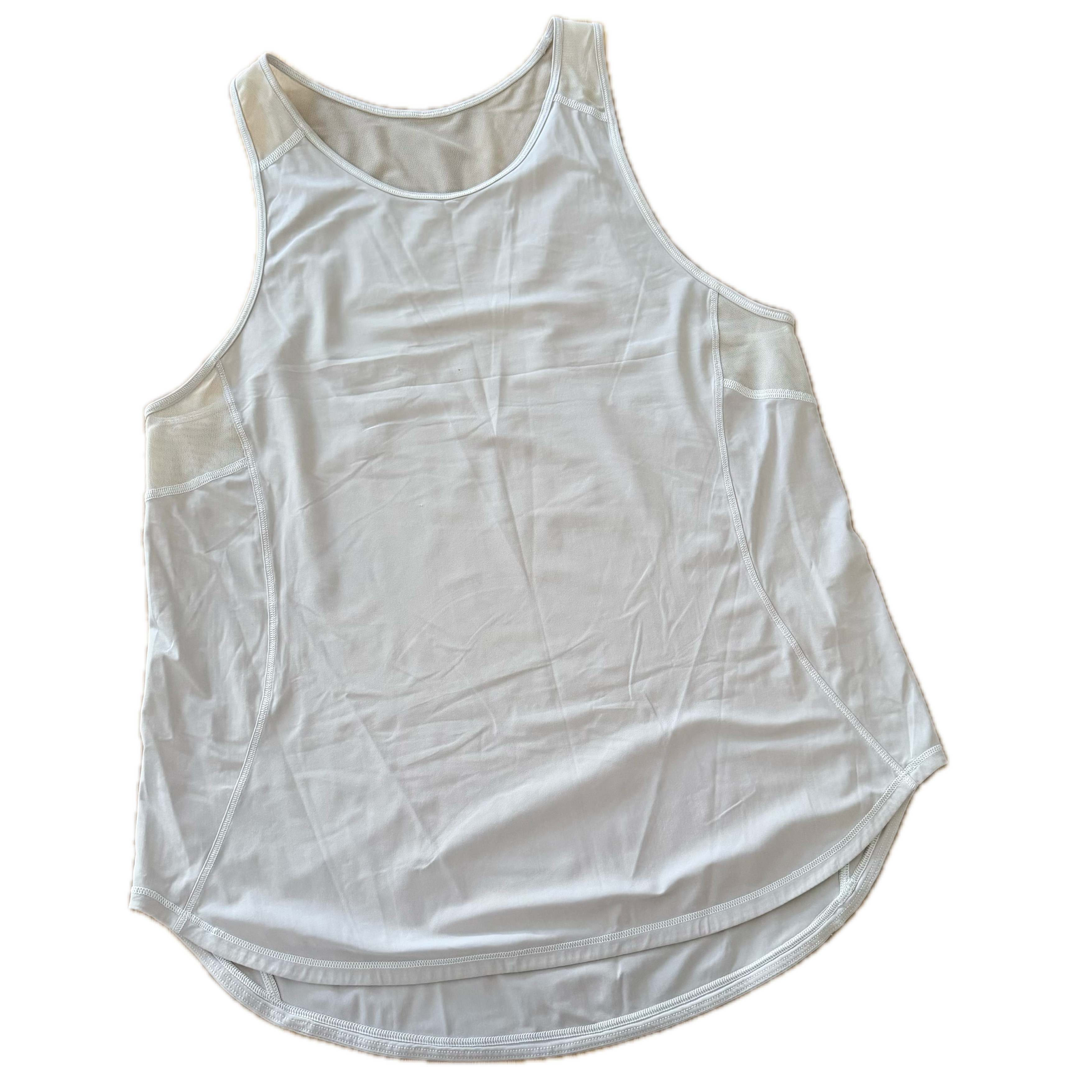 Tank Lululemon talla 6 color blanco tela Nulux™