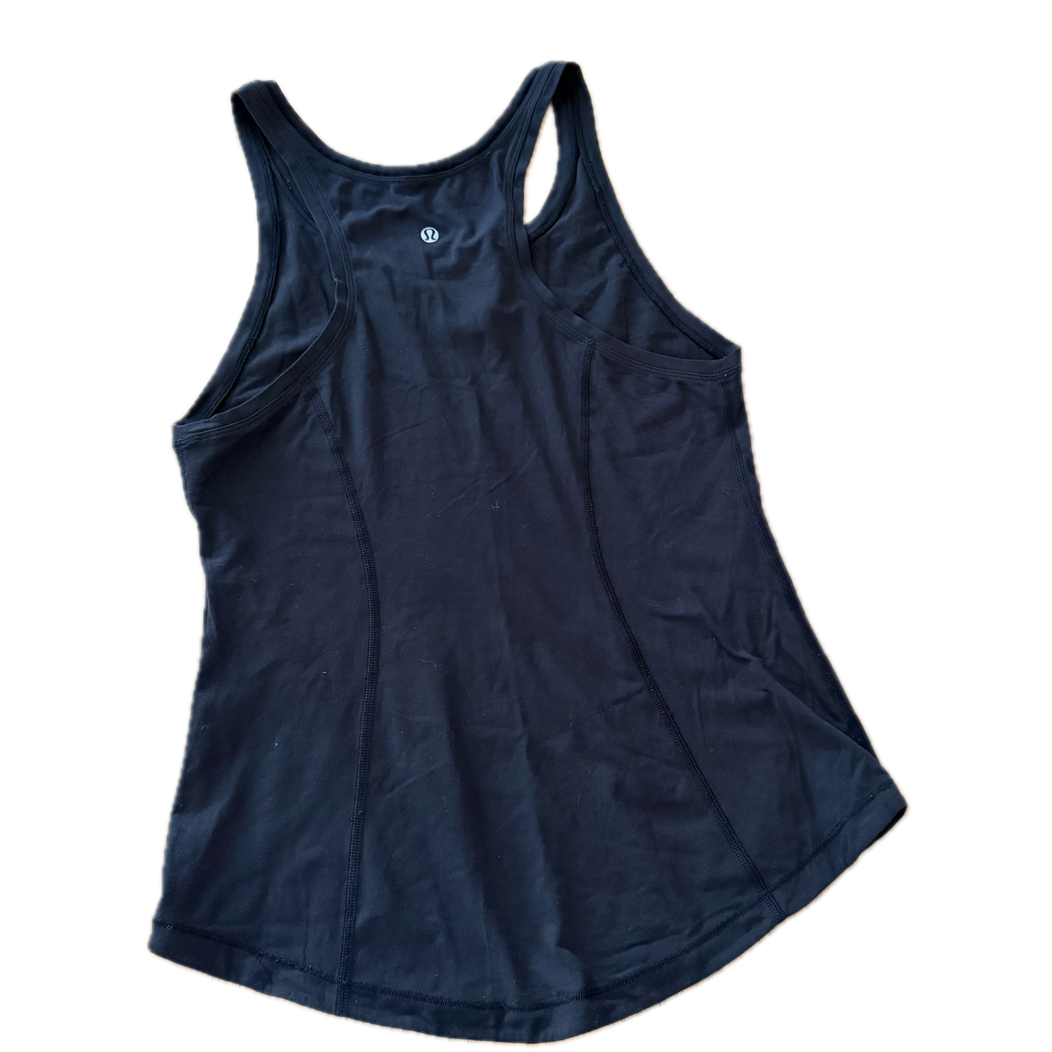 Tank Lululemon talla 6 color negro tela Nulu™