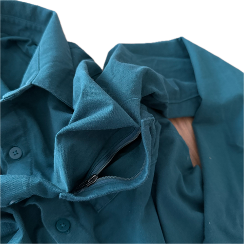 Camisa Lululemon talla S de hombre color verde tela Warpstreme™