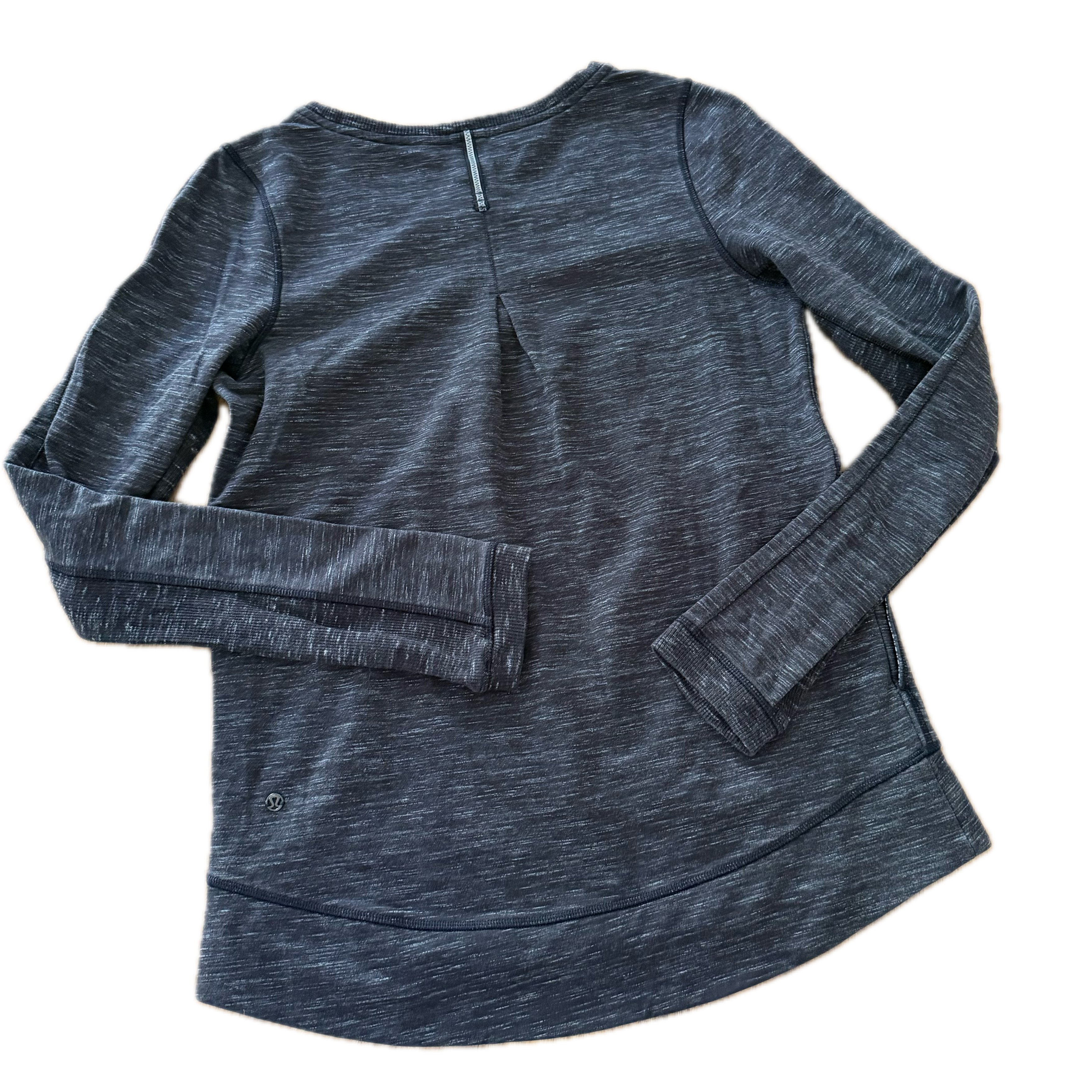 Jacket Lululemon talla 6 color gris jaspeado tela Luon™