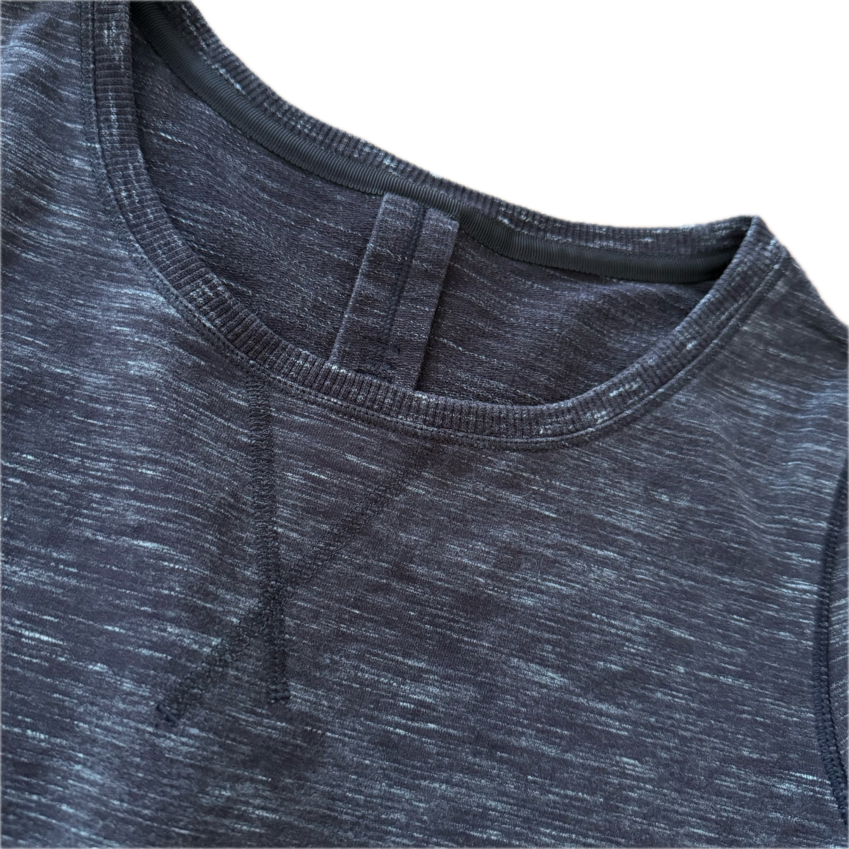 Jacket Lululemon talla 6 color gris jaspeado tela Luon™