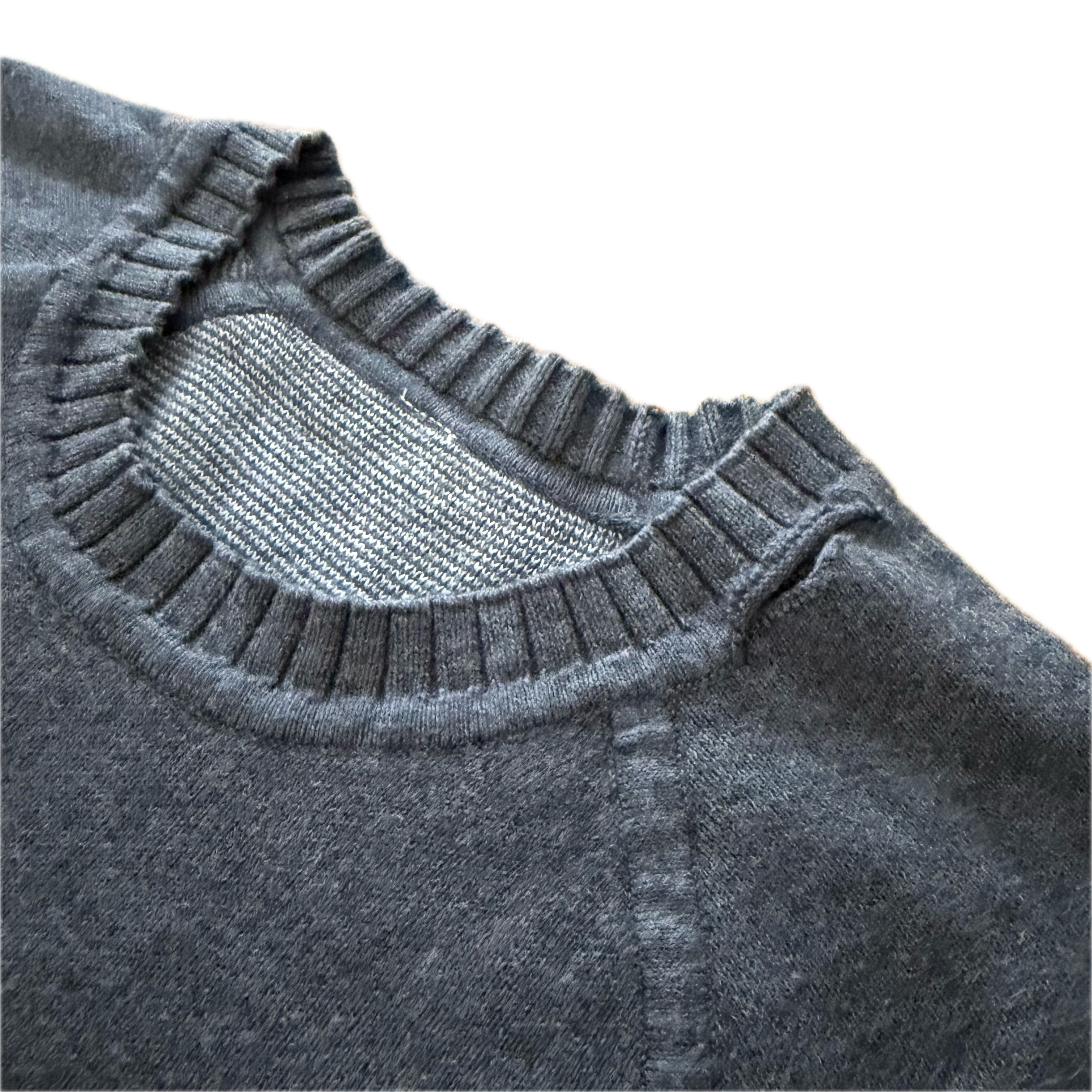 Suéter Lululemon talla 6 color gris tela Luon™