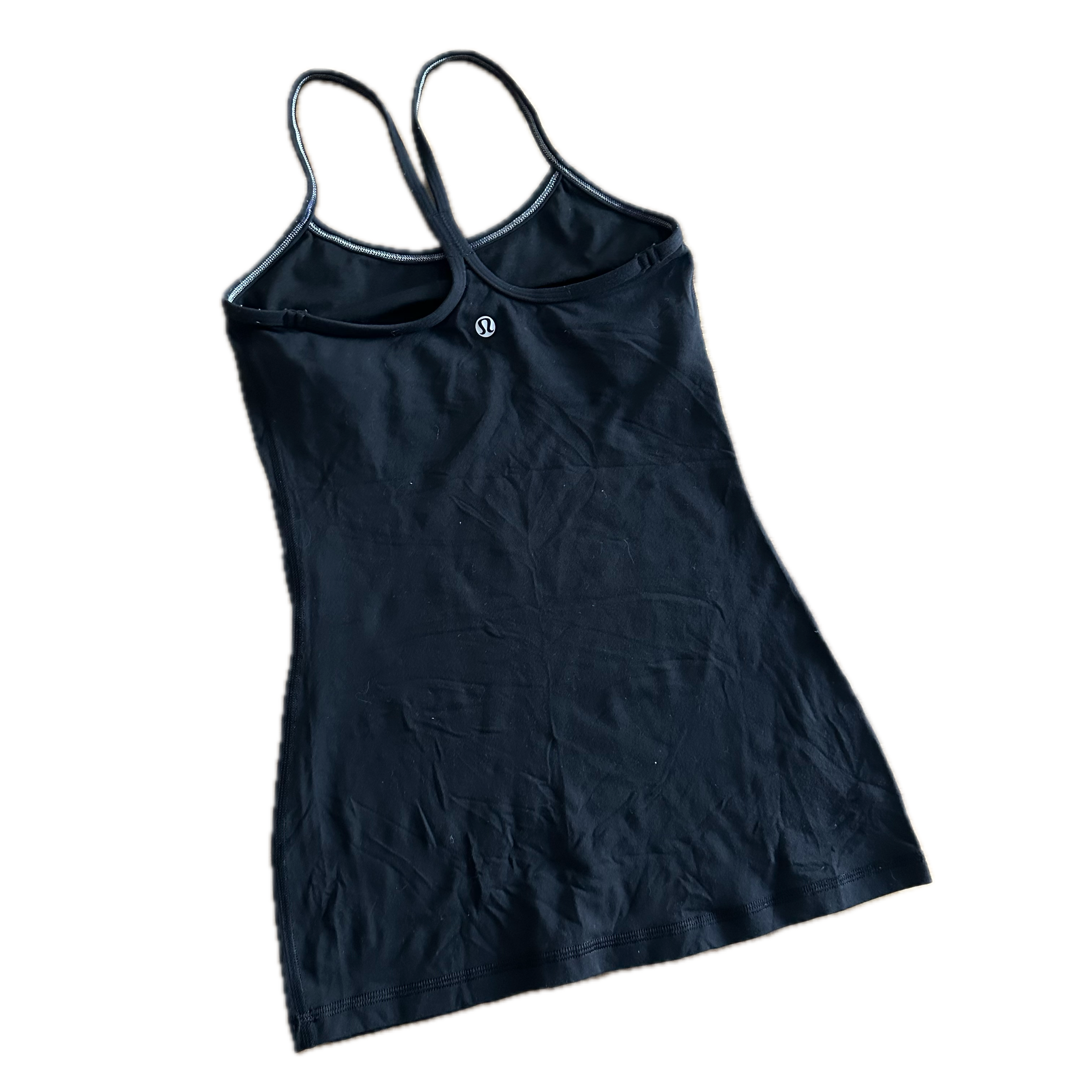 Tank top Lululemon talla 2XCH negra básica