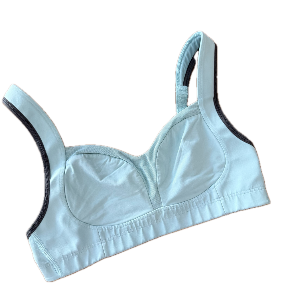 Top talla 32C azul aqua