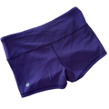 Short licra talla 6 negro y morado (reversible)