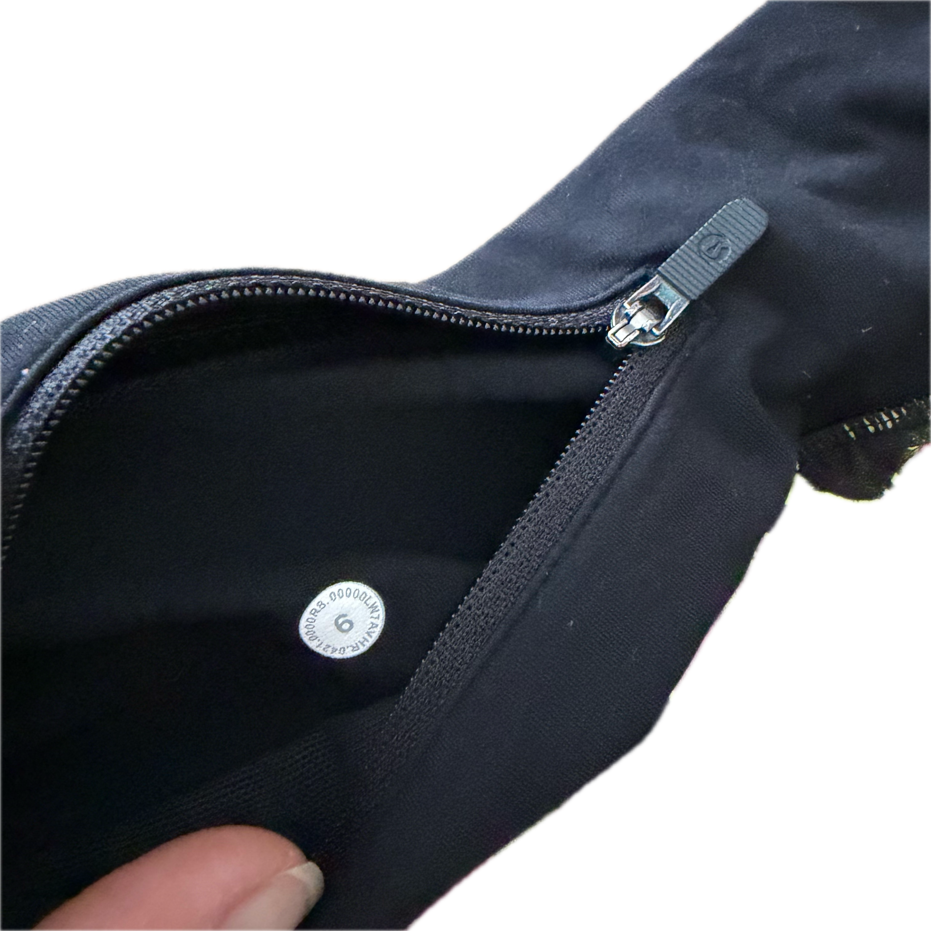 Short Lululemon talla 6 color print amarillo tela Nulux™