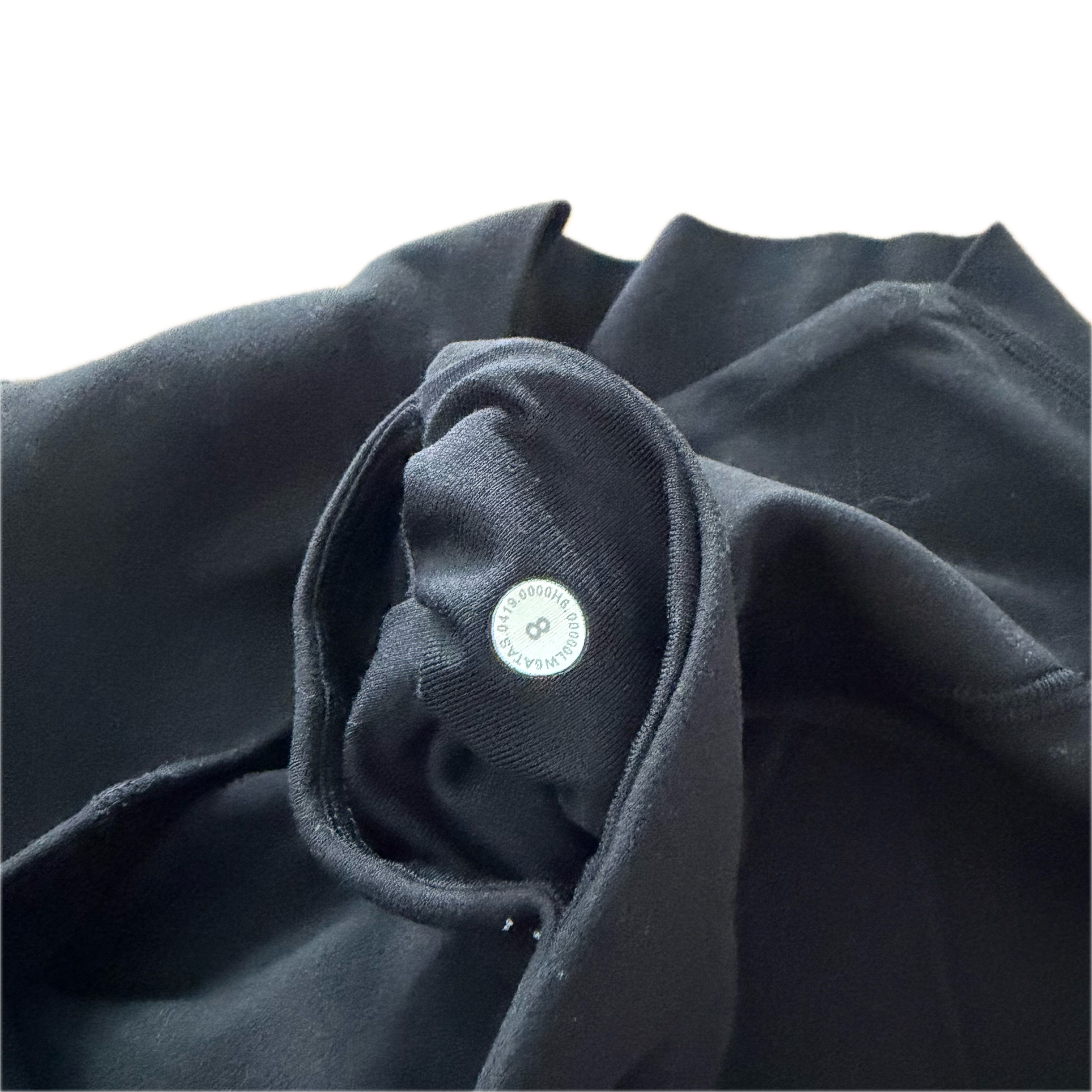 Jogger Lululemon talla 8 color negro tela Nulu™