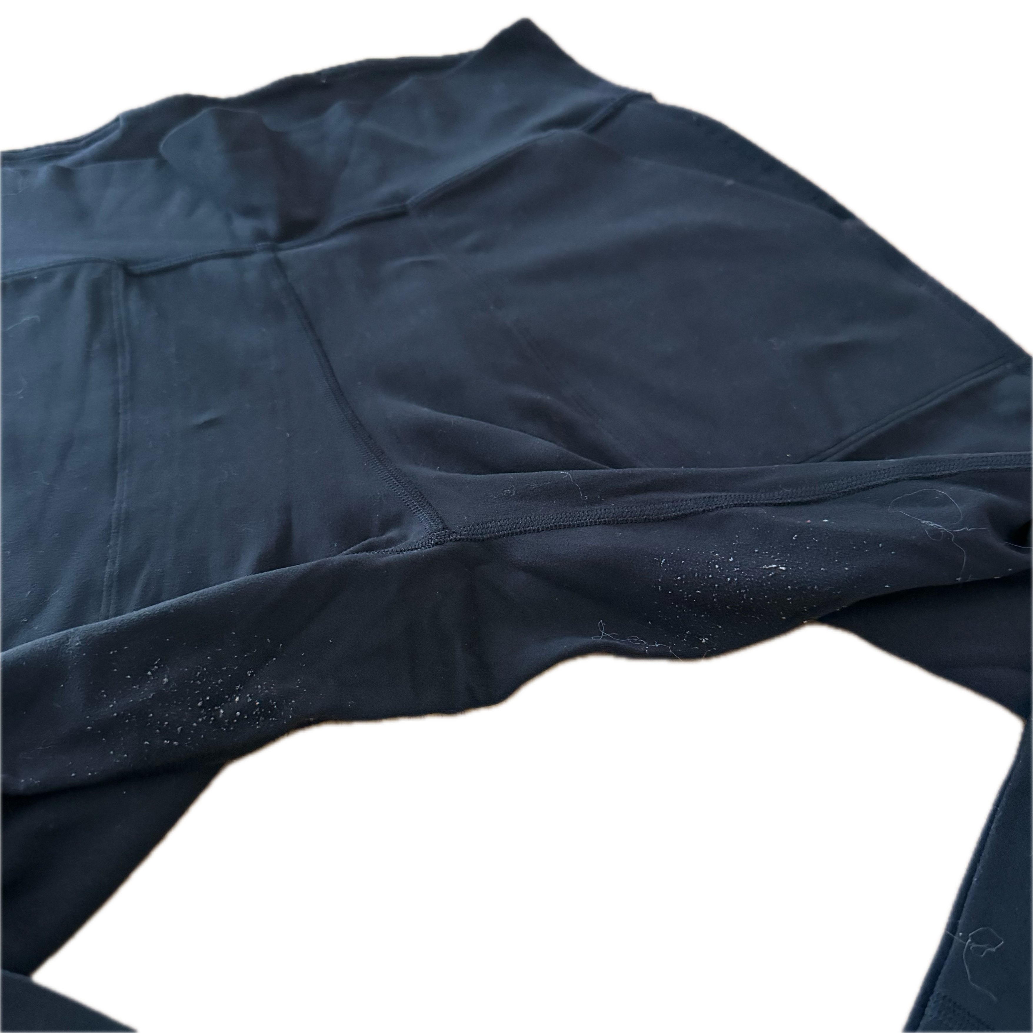 Jogger Lululemon talla 8 color negro tela Nulu™